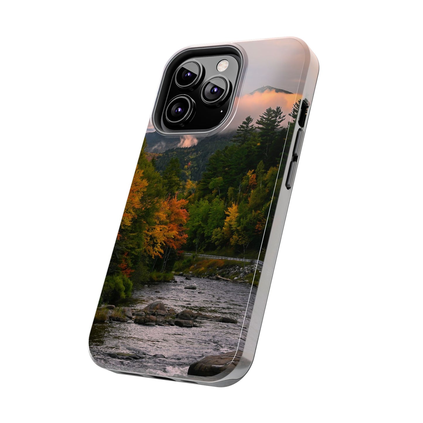 Impact Resistant Phone Case - Ausable Autumn Morning