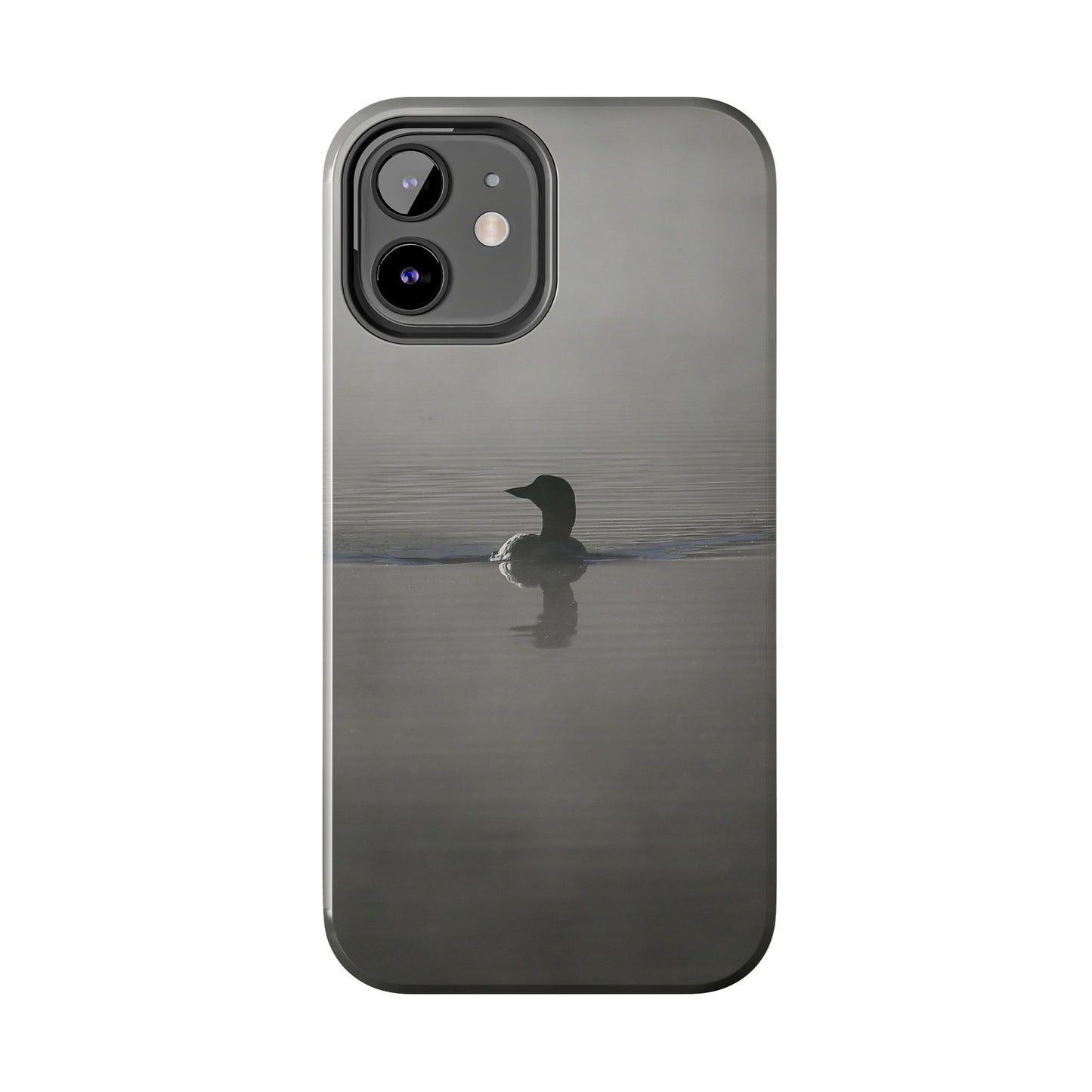 Impact Resistant Phone Case - Loon in the Mist