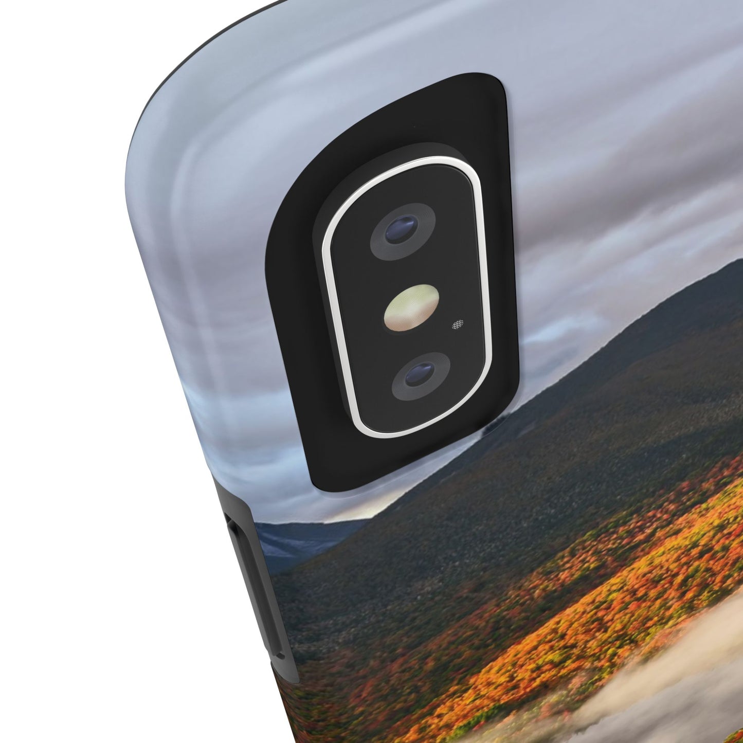 Impact Resistant Phone Case - Heart Lake Autumn