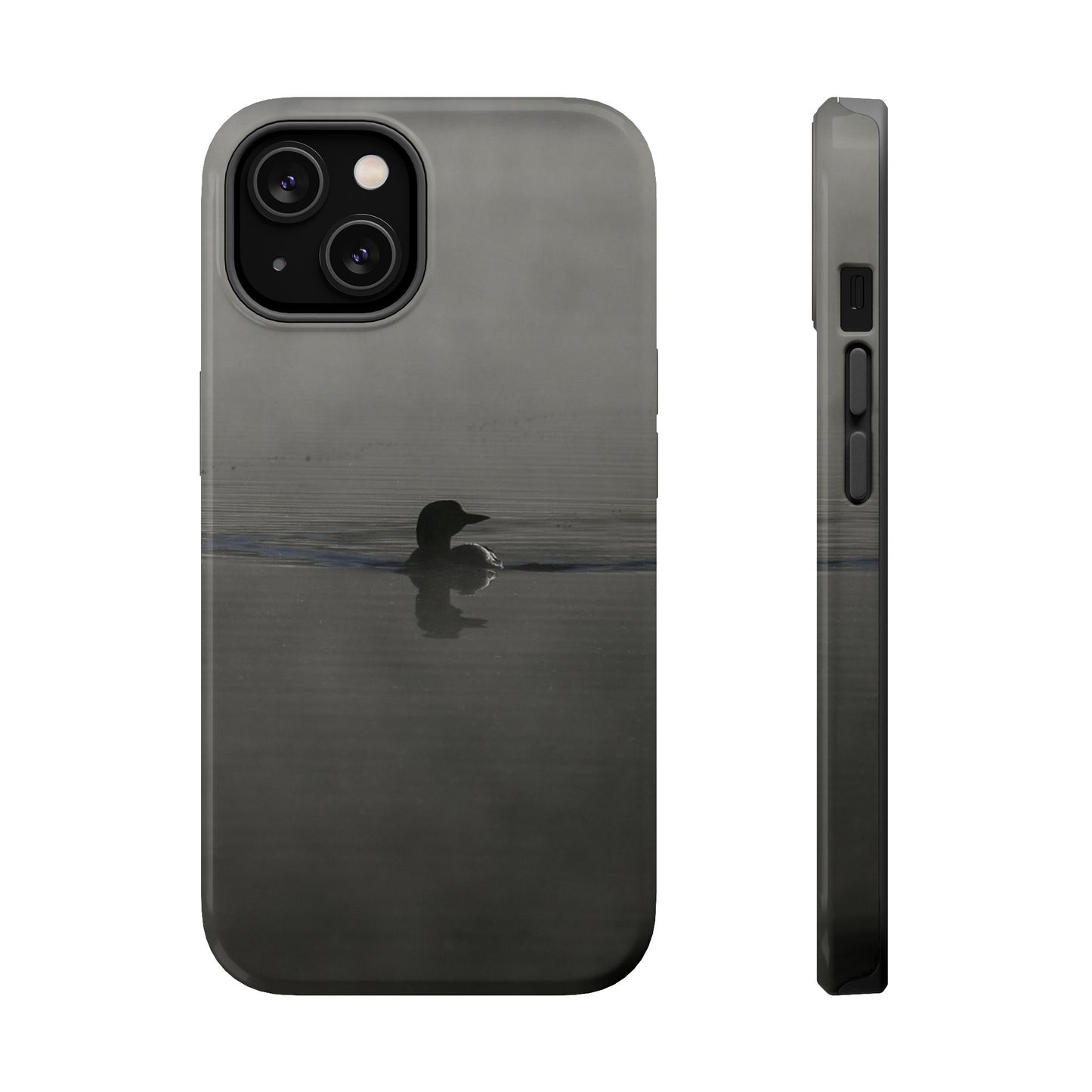 MagSafe Impact Resistant Phone Case - Loon in the Mist