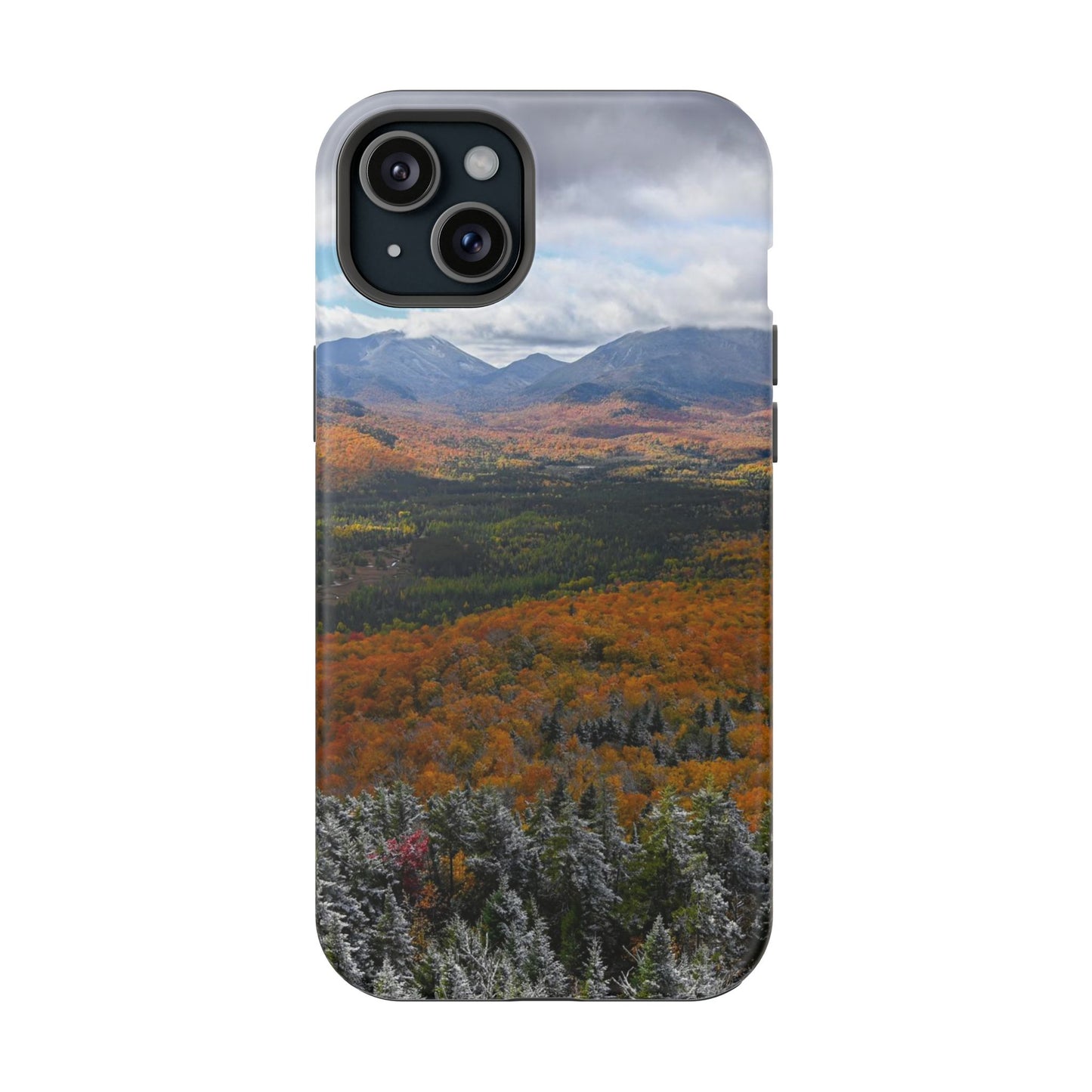 MagSafe Impact Resistant Phone Case - Frosty Fall Day, Mt. Van Hoevenberg