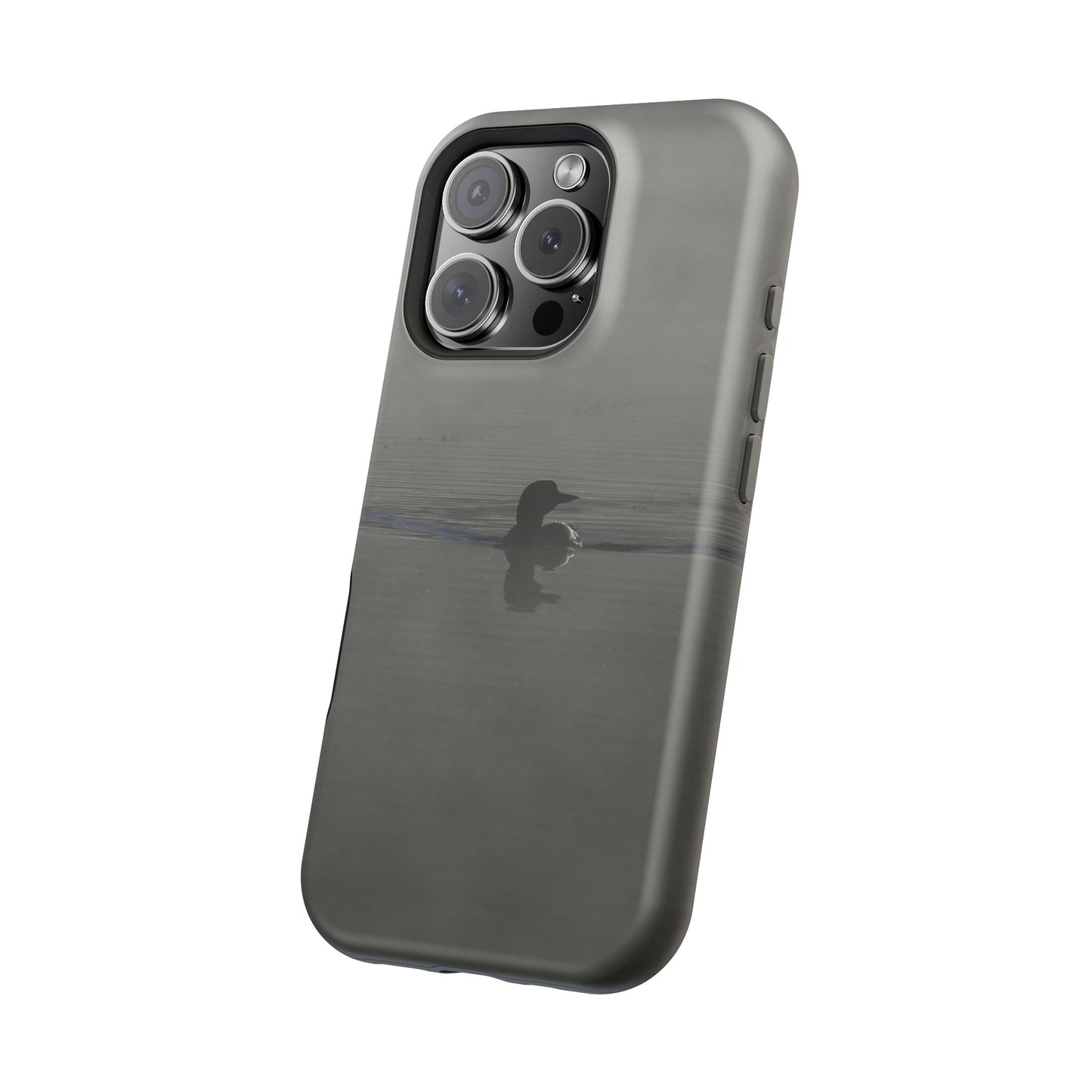 MagSafe Impact Resistant Phone Case - Loon in the Mist