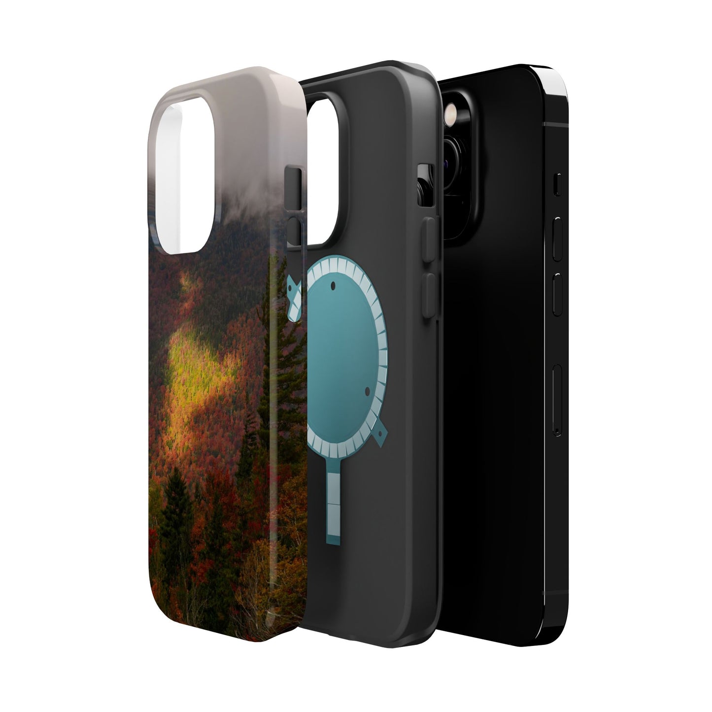 MagSafe Impact Resistant Phone Case - Adirondack Fall Fog & Foliage