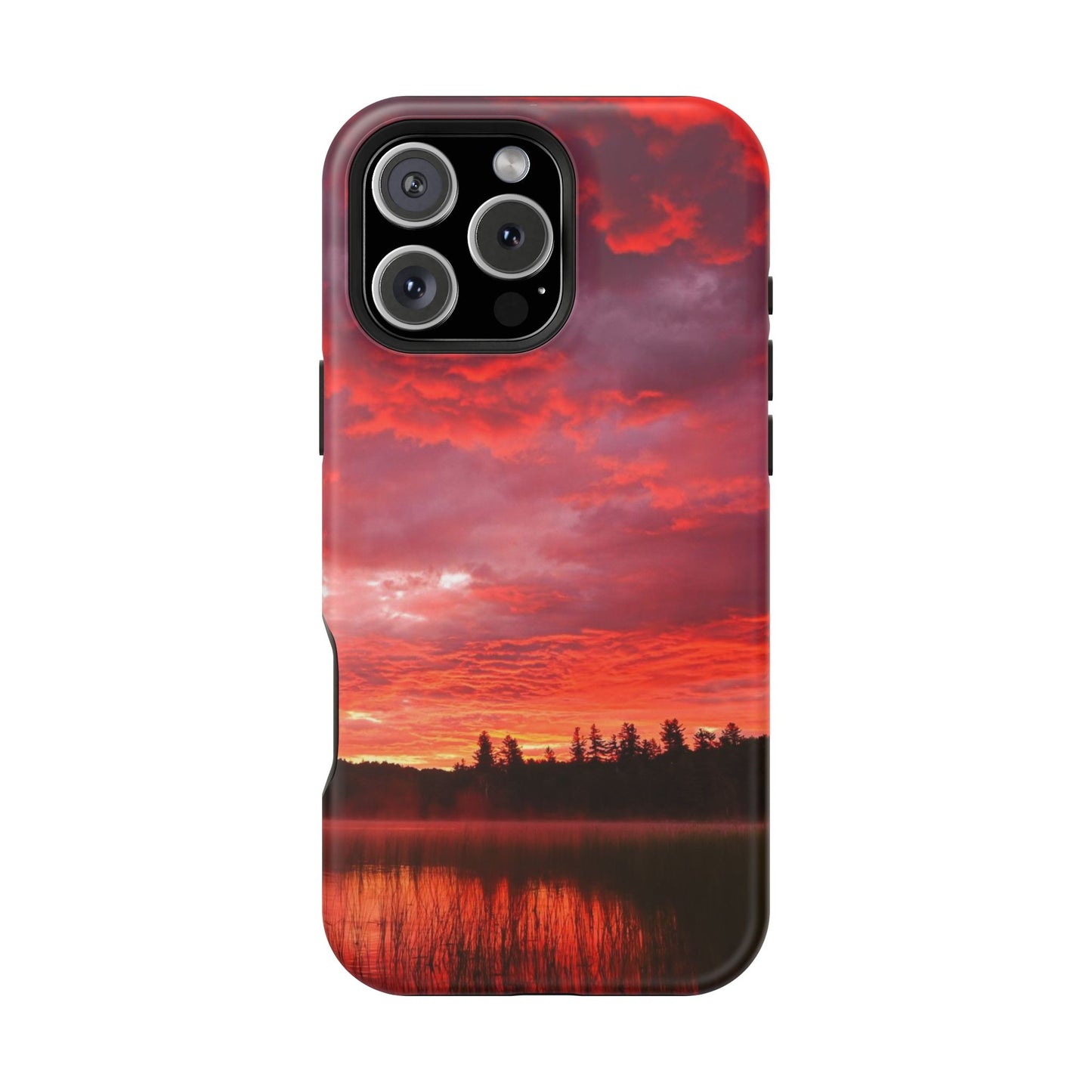 MagSafe Impact Resistant Phone Case - Fire in the Sky