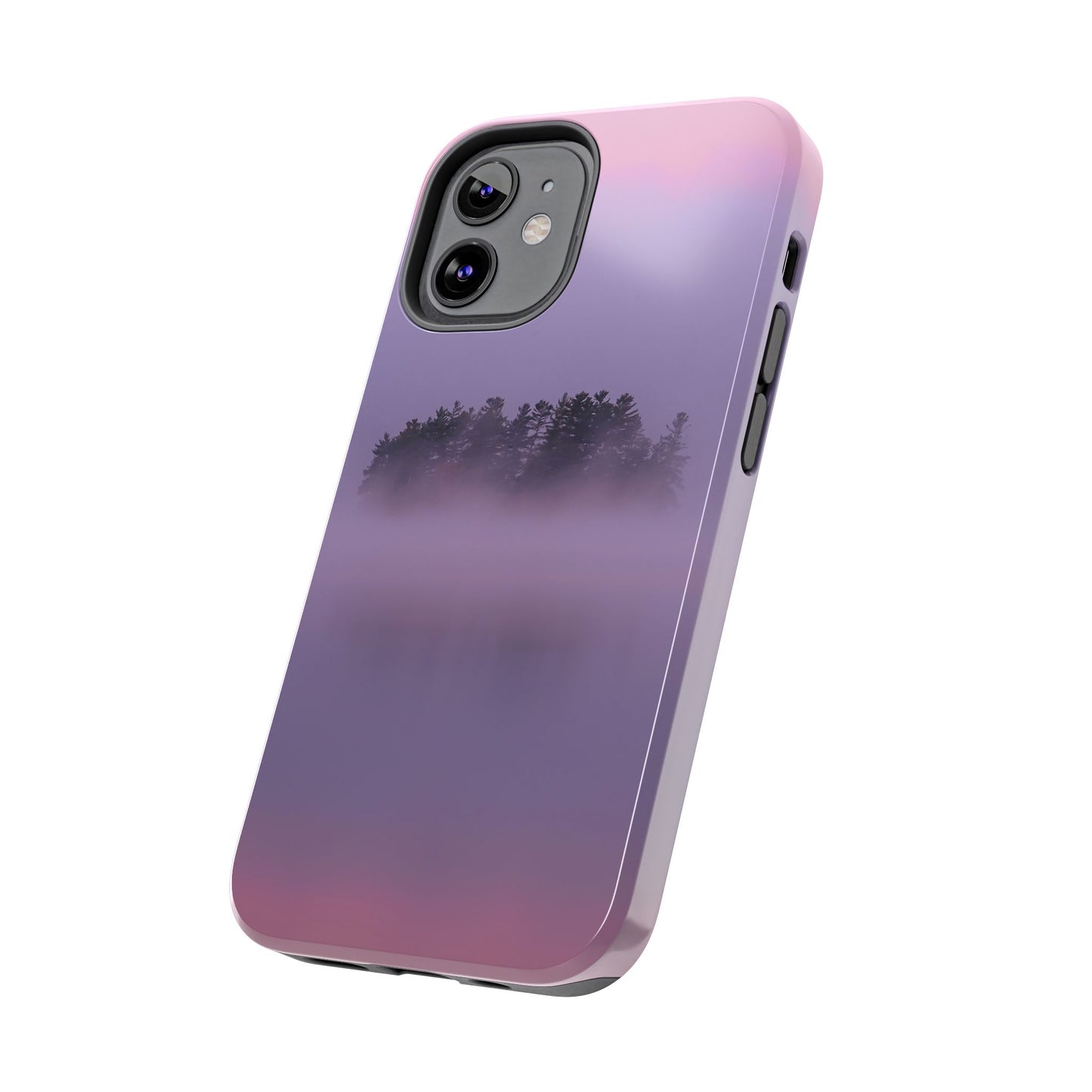 Impact Resistant Phone Case - Crisp Autumn Sunrise, Tupper Lake