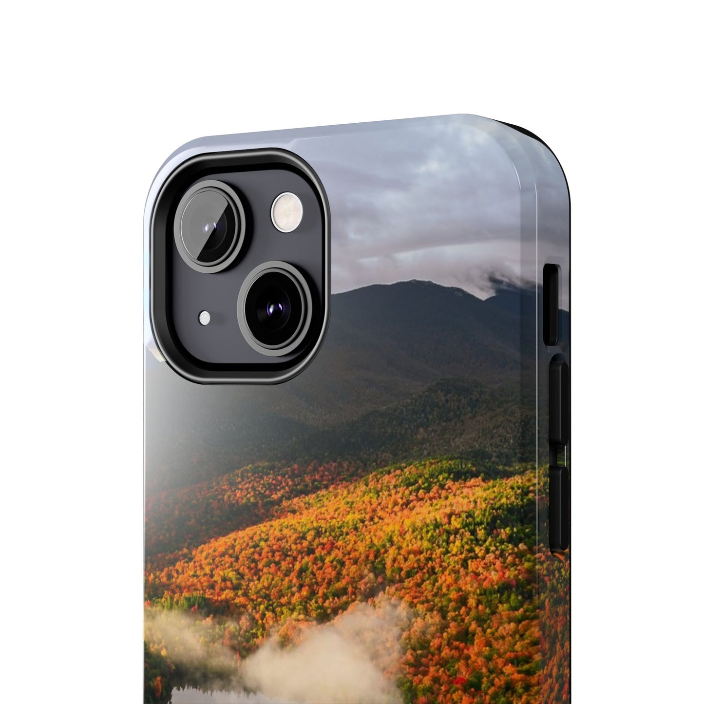 Impact Resistant Phone Case - Heart Lake Autumn