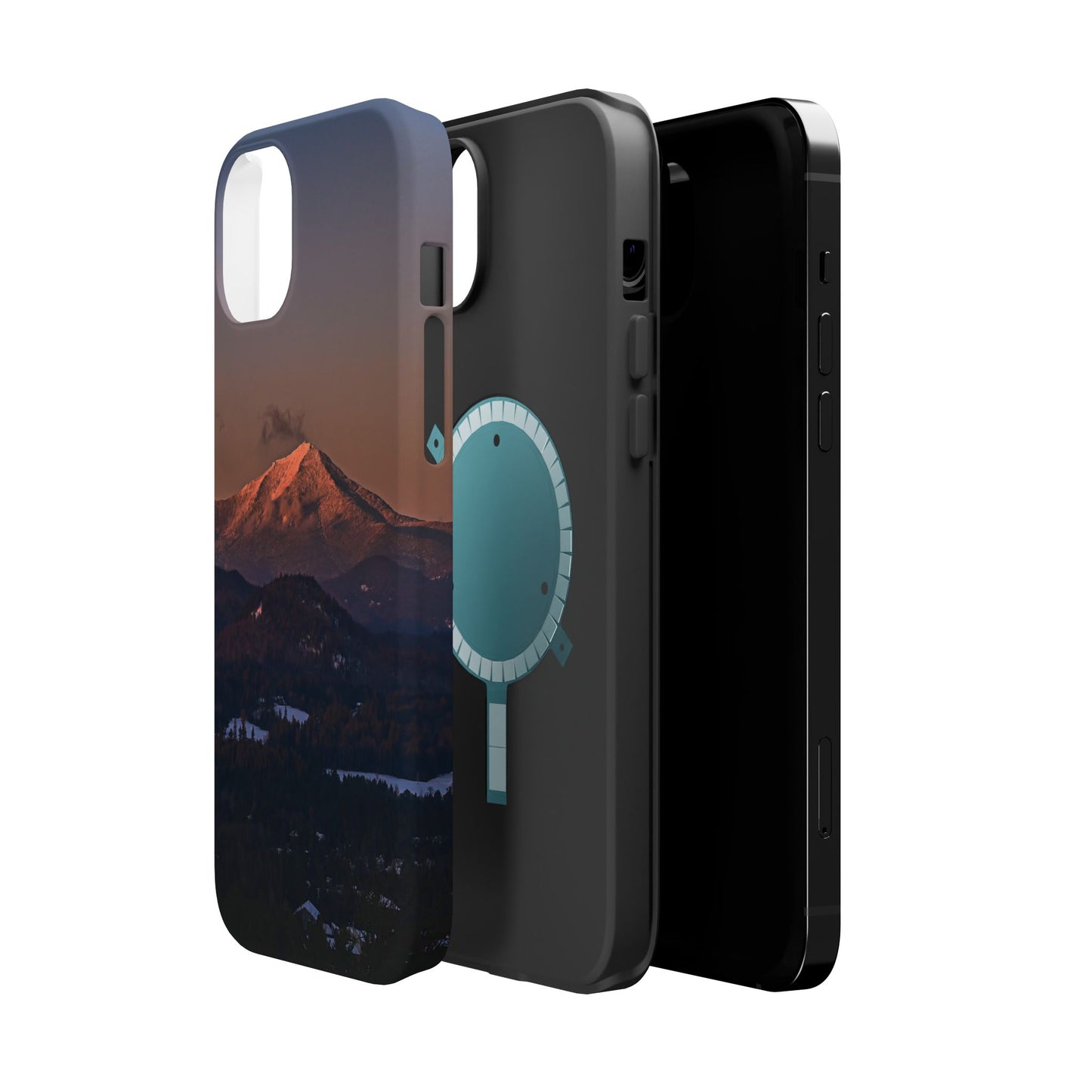 MagSafe Impact Resistant Phone Case - Sundown in a Mountain Town