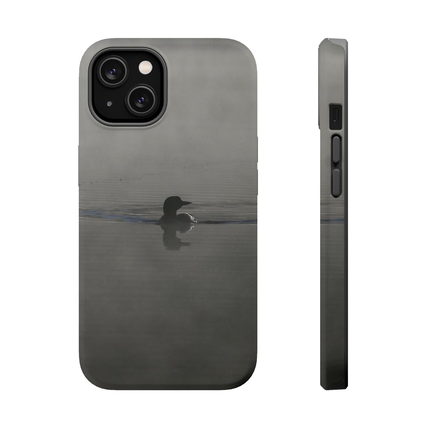 MagSafe Impact Resistant Phone Case - Loon in the Mist