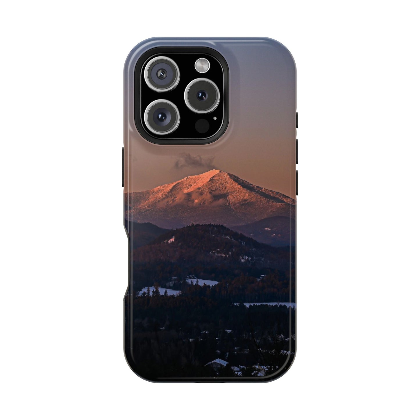 MagSafe Impact Resistant Phone Case - Sundown in a Mountain Town