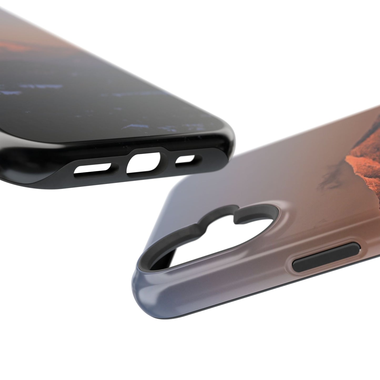 MagSafe Impact Resistant Phone Case - Sundown in a Mountain Town