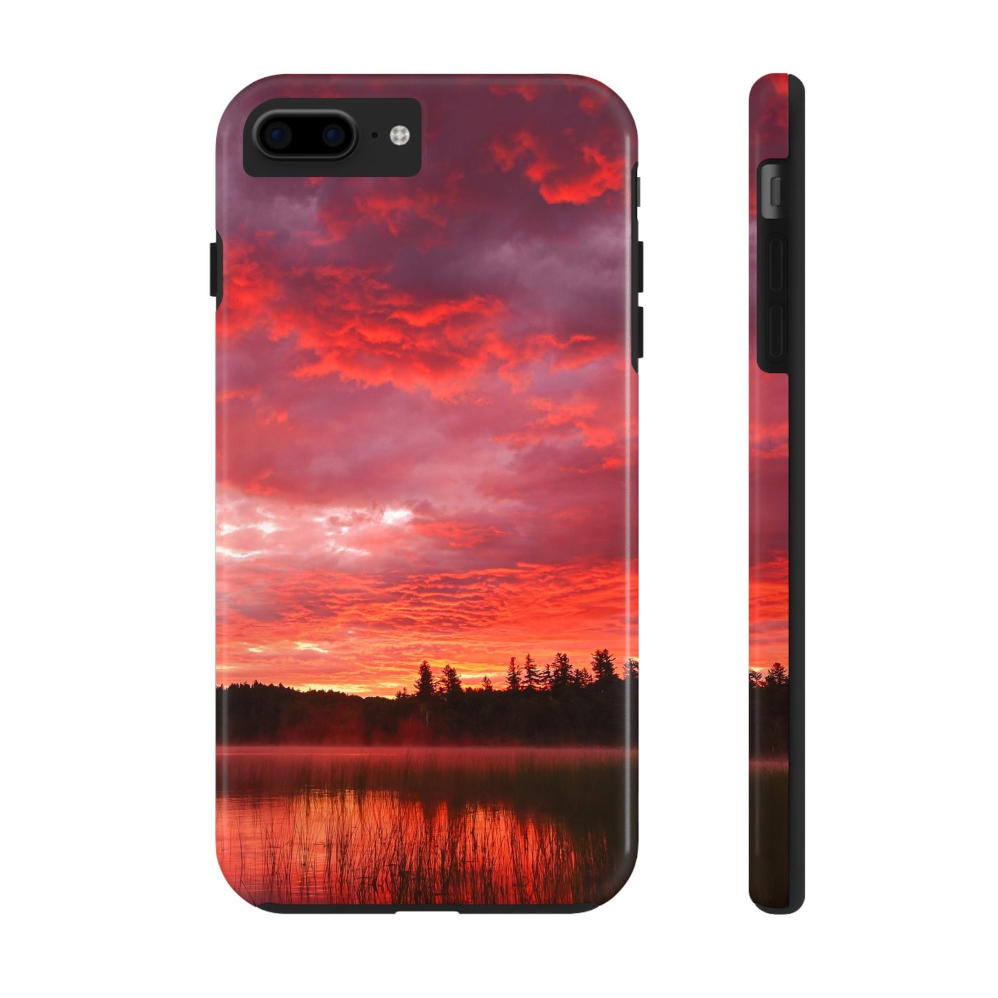 Impact Resistant Phone Case - Fire in the Sky