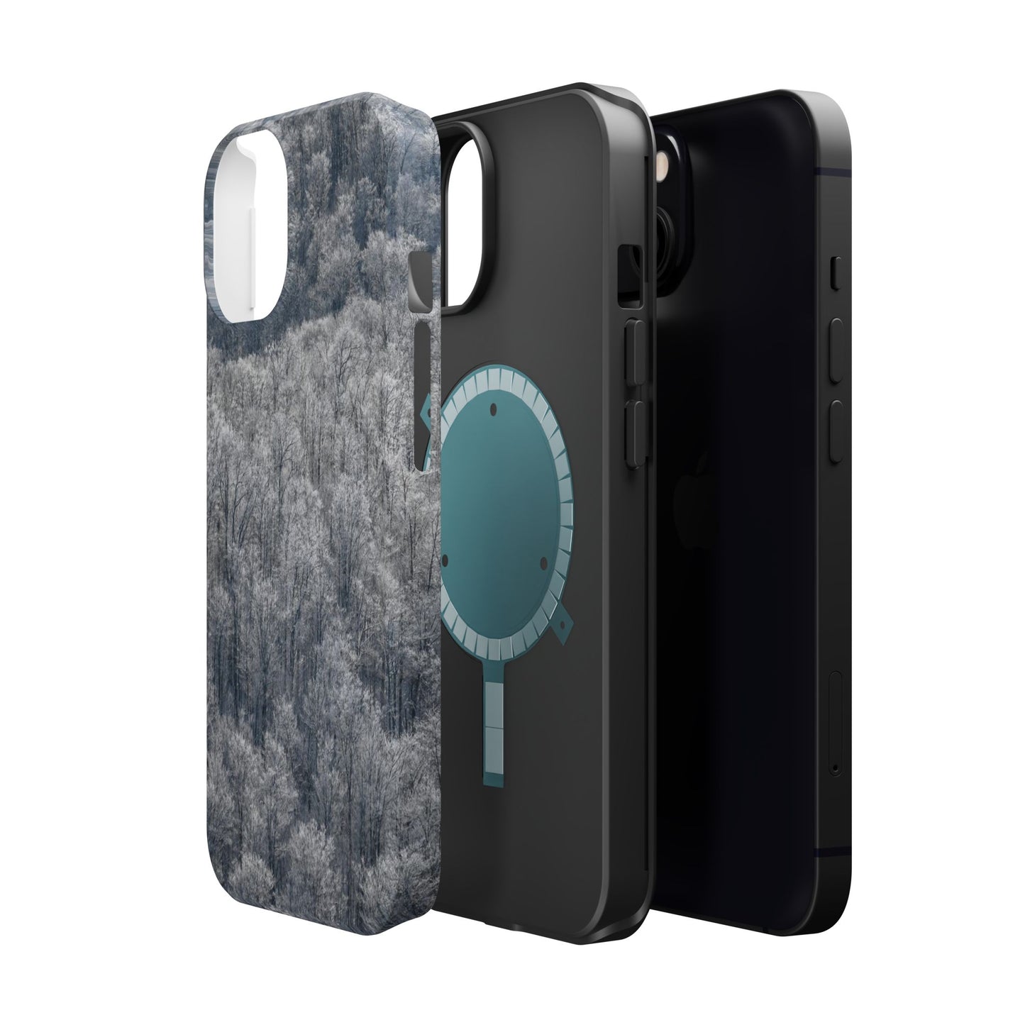 MagSafe Impact Resistant Phone Case - Frozen trees