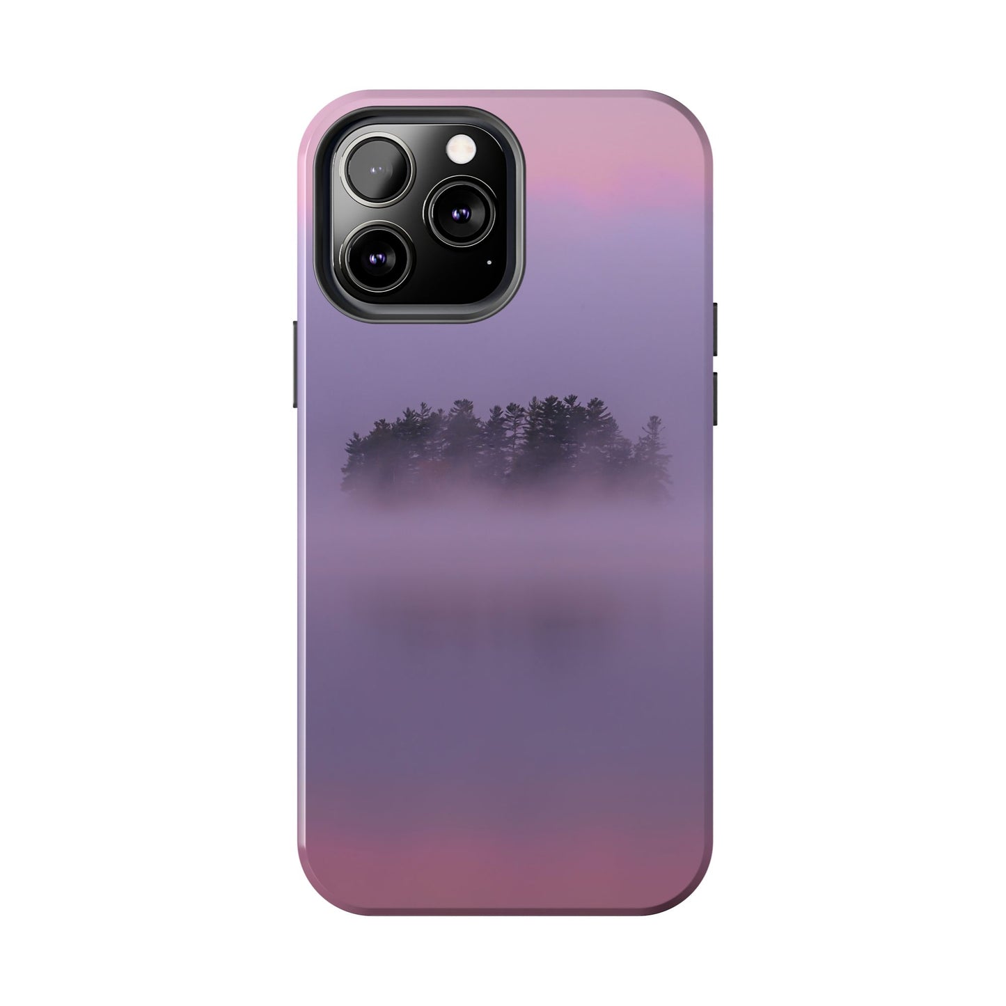 Impact Resistant Phone Case - Crisp Autumn Sunrise, Tupper Lake