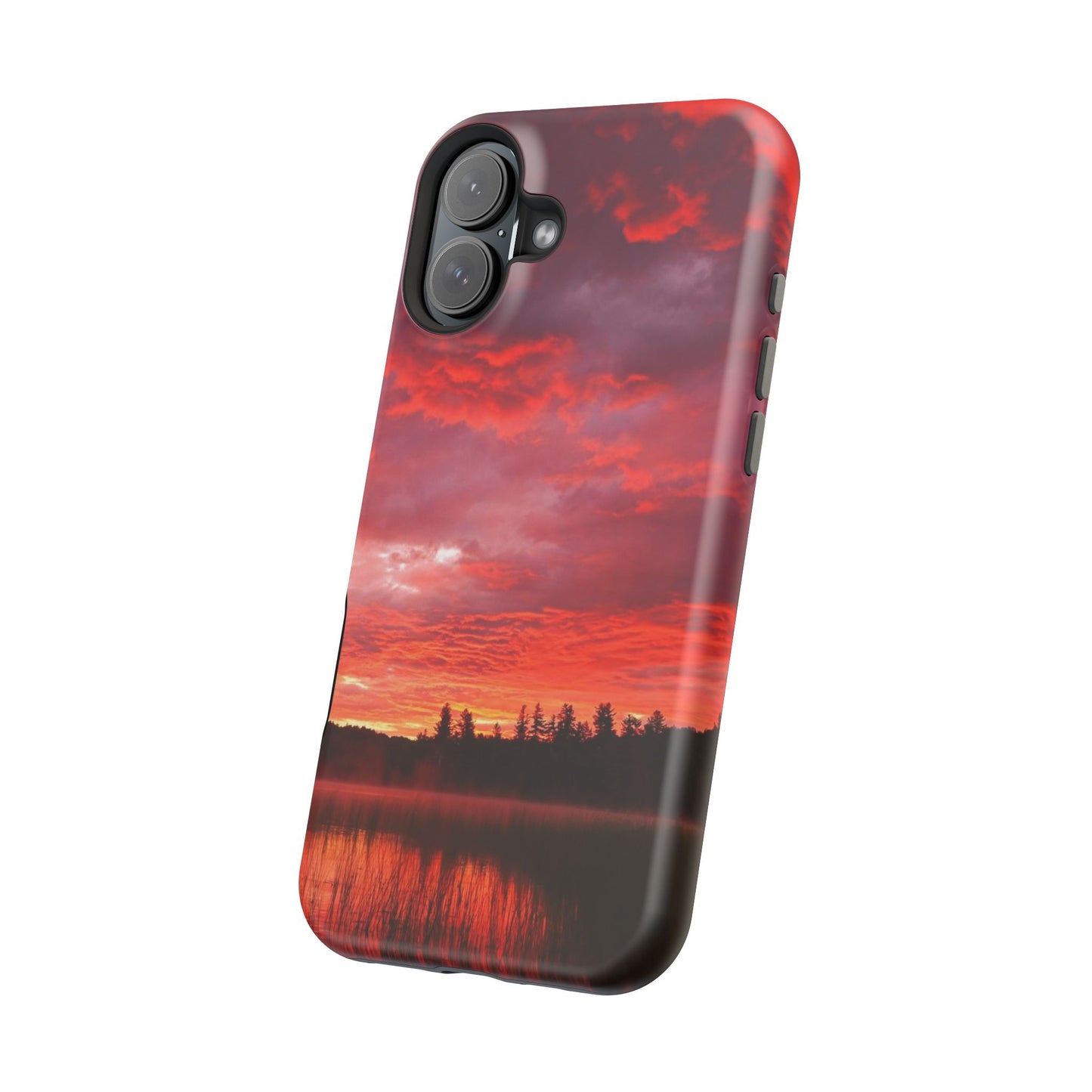 MagSafe Impact Resistant Phone Case - Fire in the Sky