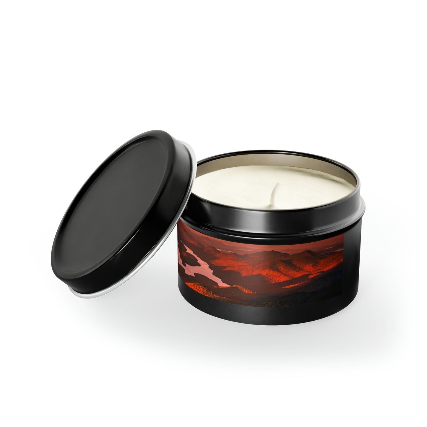 Lake Placid Autumn Alpenglow - Tin Candle