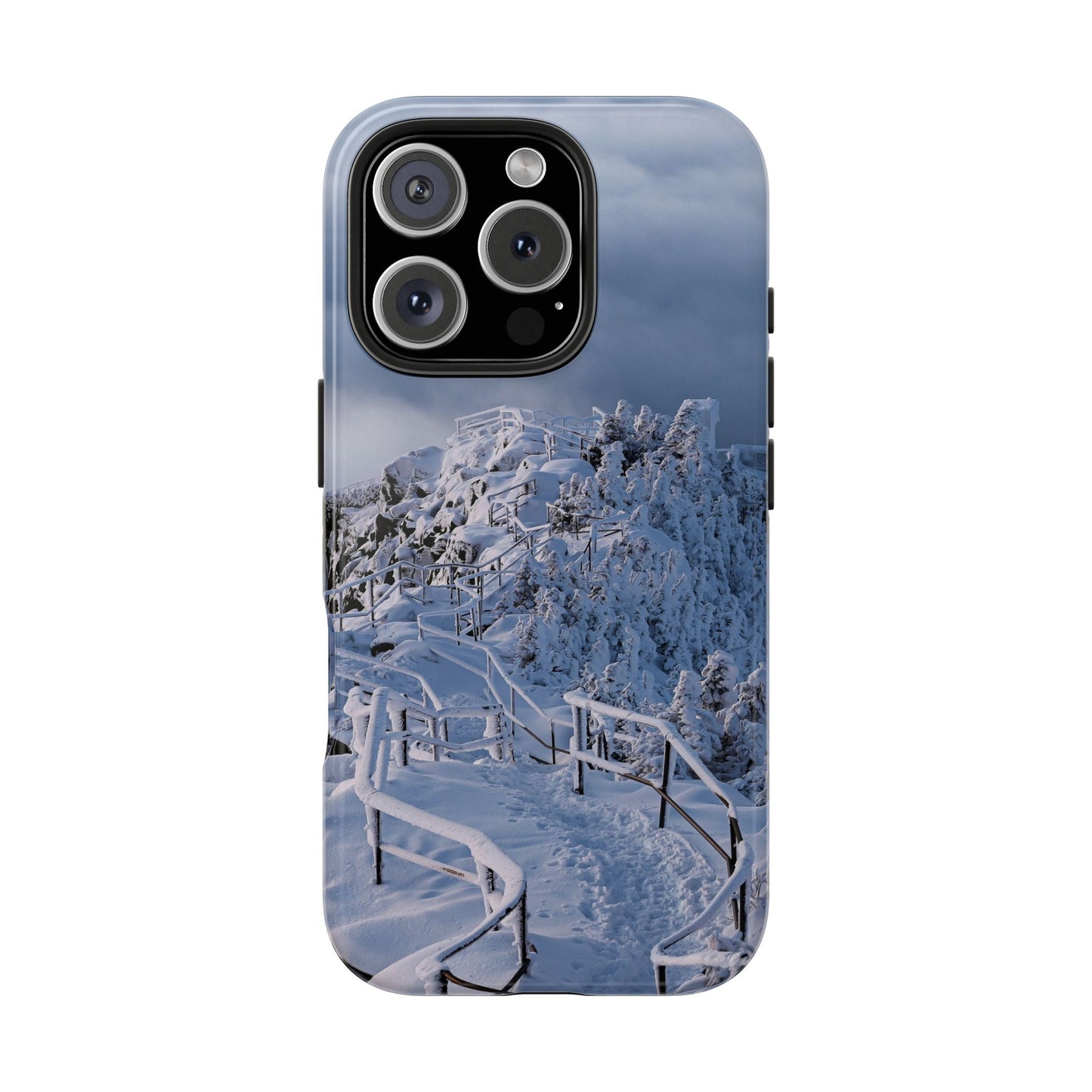 Impact Resistant Phone Case - Whiteface Castle in the Clouds