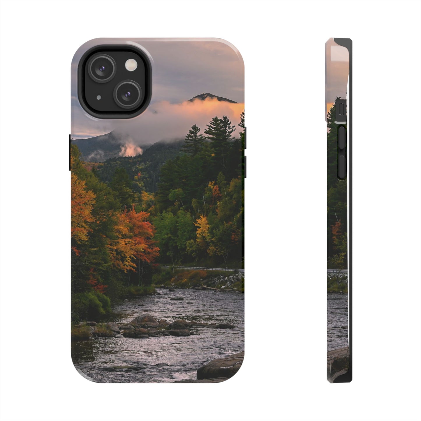 Impact Resistant Phone Case - Ausable Autumn Morning