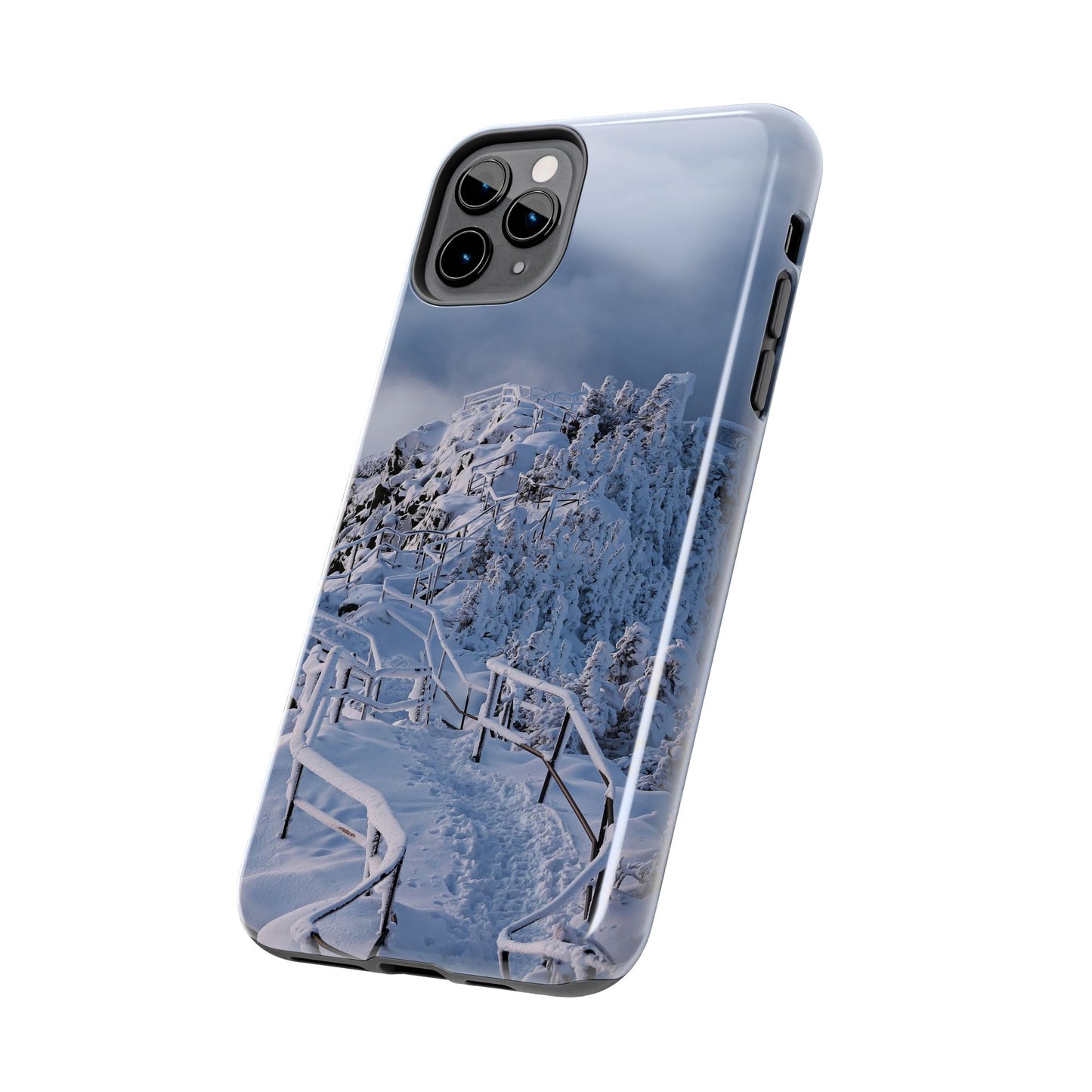 Impact Resistant Phone Case - Whiteface Castle in the Clouds