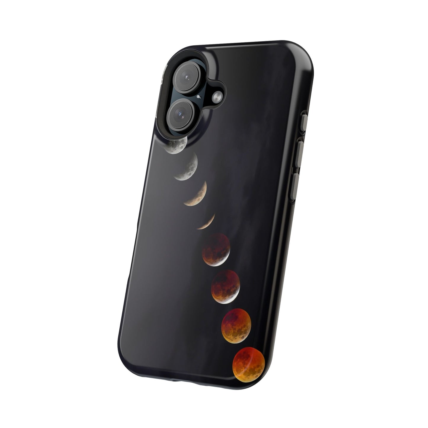 MagSafe Impact Resistant Phone Case - Lunar Eclipse Timelapse