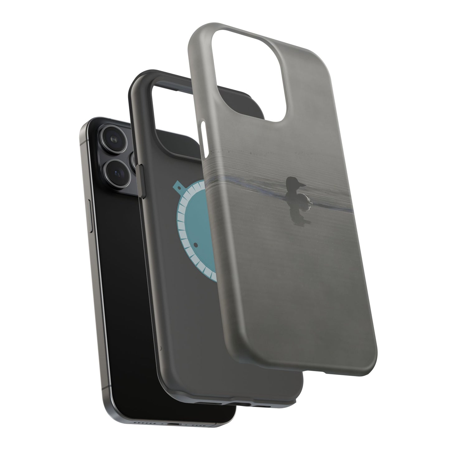 MagSafe Impact Resistant Phone Case - Loon in the Mist