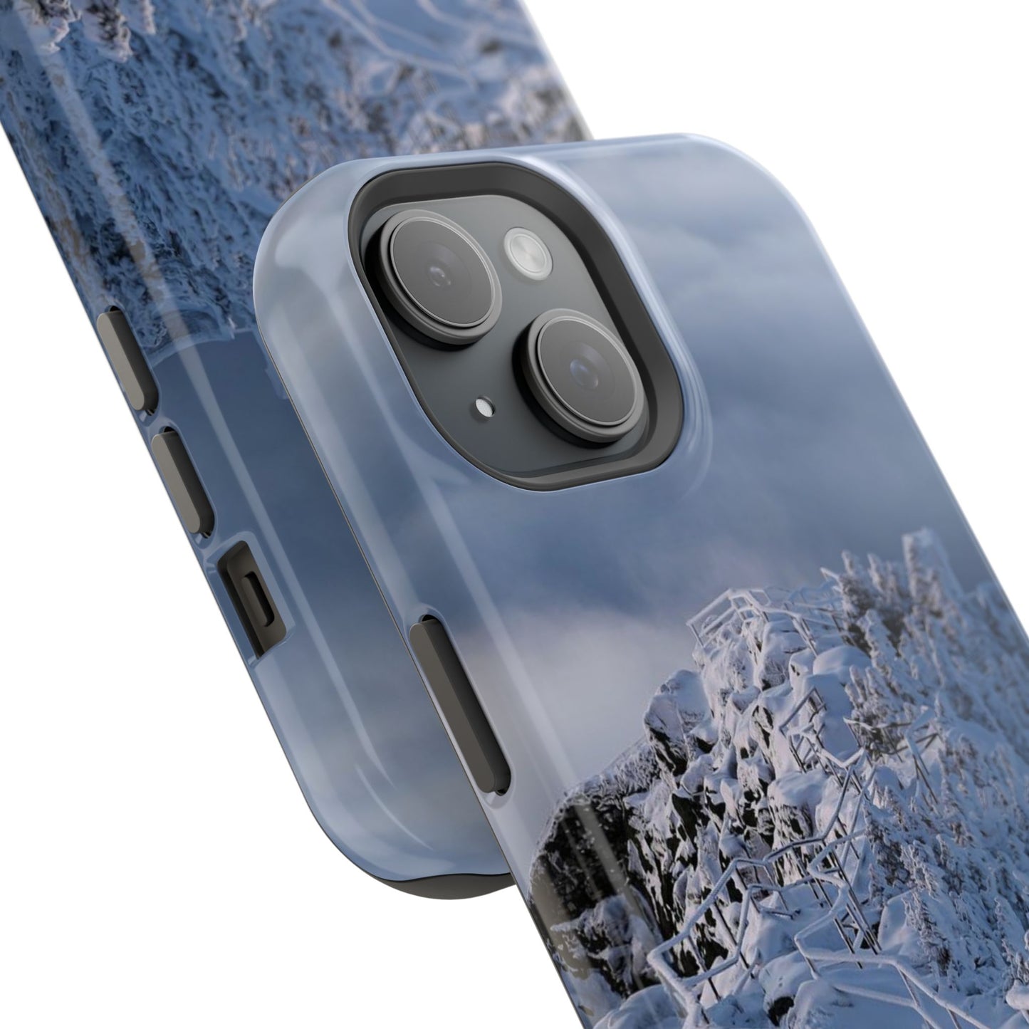 MagSafe Impact Resistant Phone Case - Whiteface Castle in the Clouds