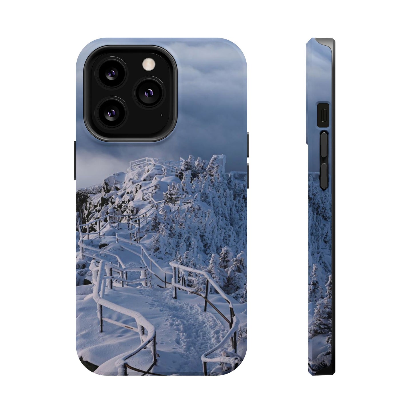 MagSafe Impact Resistant Phone Case - Whiteface Castle in the Clouds