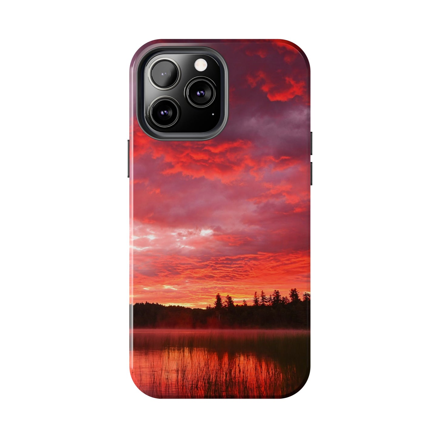 Impact Resistant Phone Case - Fire in the Sky