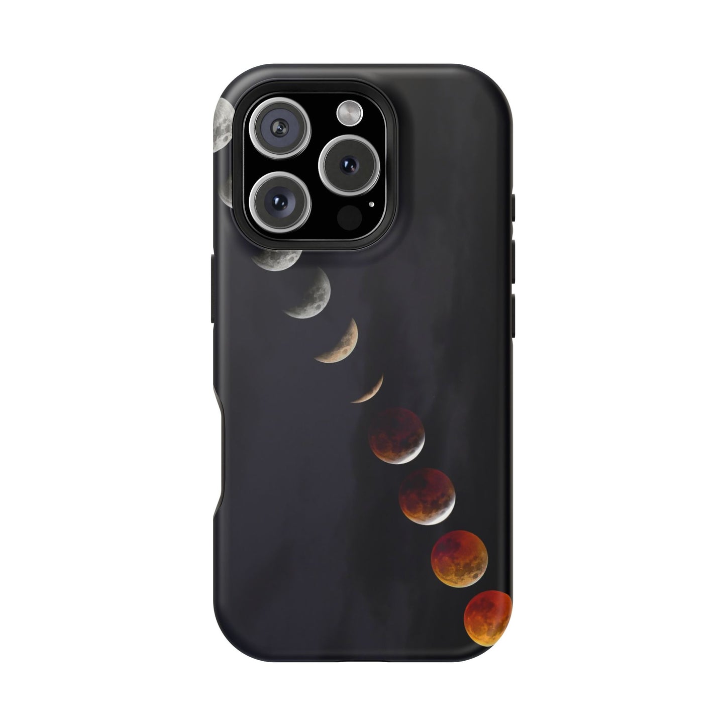 MagSafe Impact Resistant Phone Case - Lunar Eclipse Timelapse