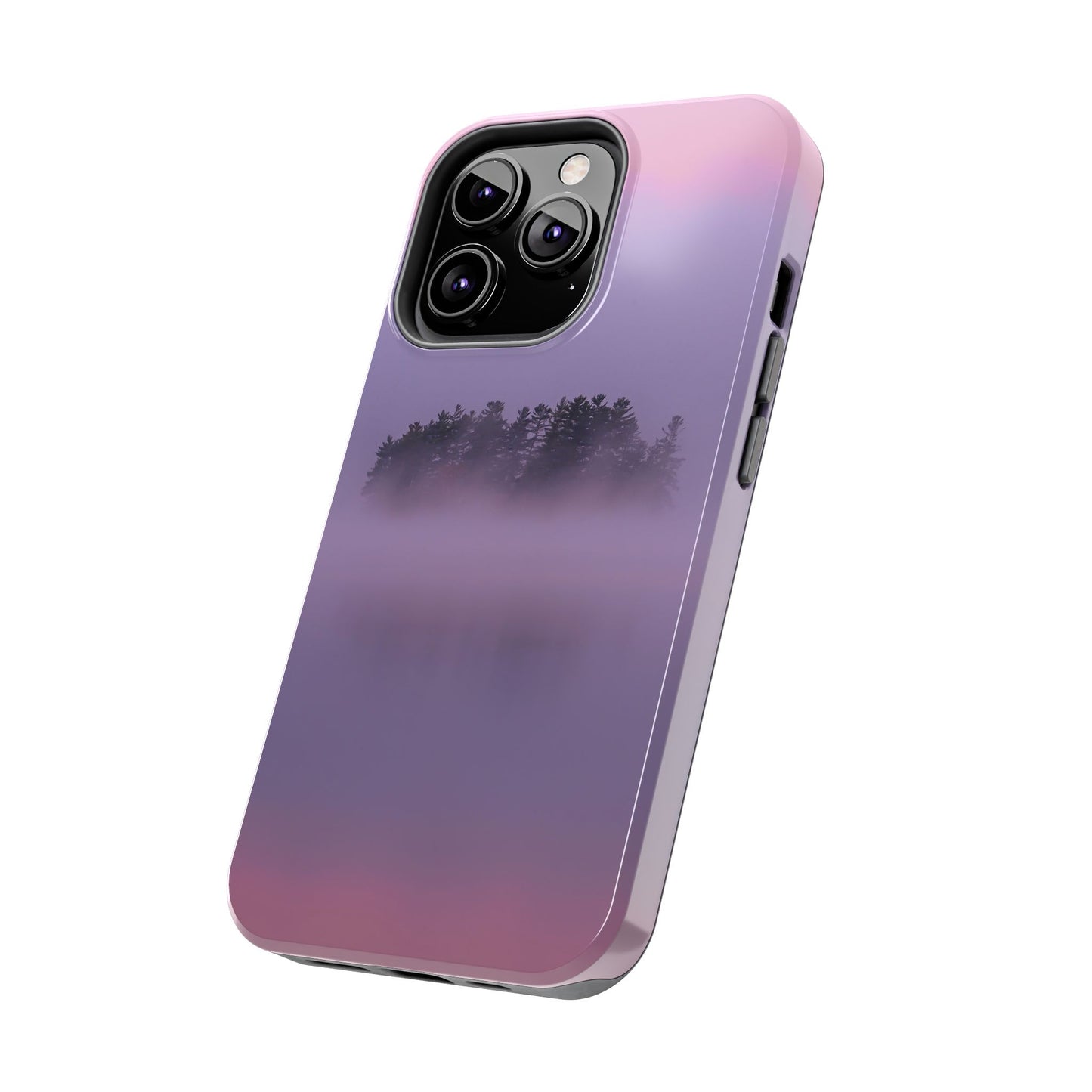 Impact Resistant Phone Case - Crisp Autumn Sunrise, Tupper Lake