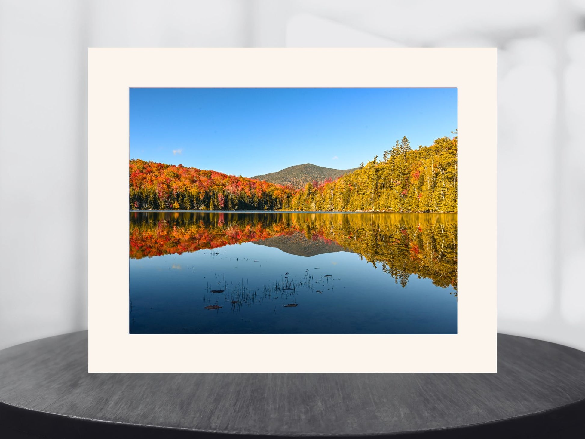 Autumn's Arrival at Heart Lake, Adirondack Mountains, New York