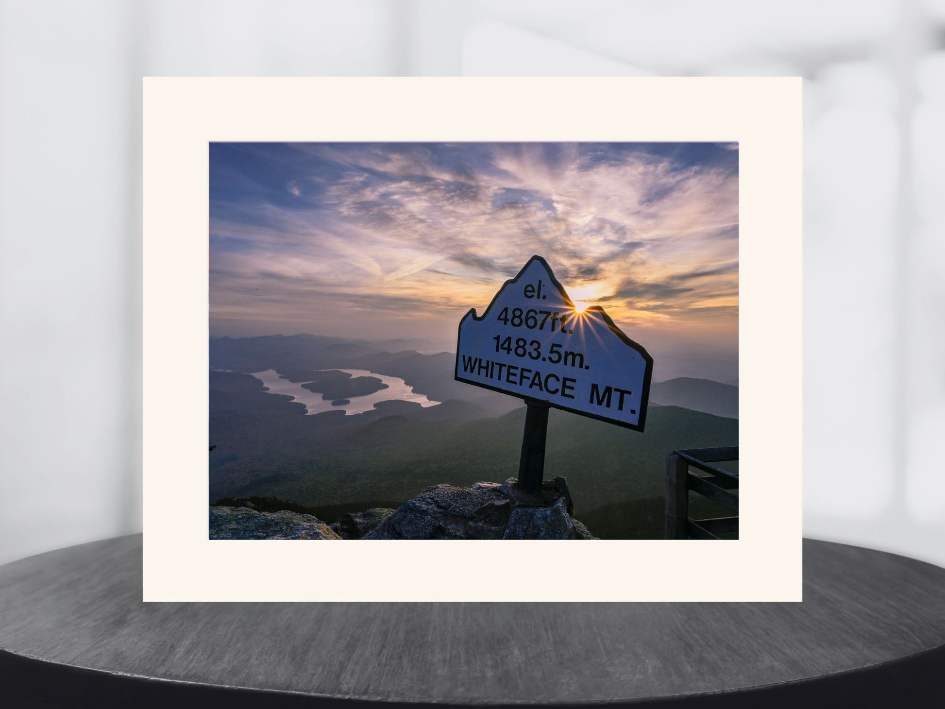 Peak Sunset Views from Whiteface Mountain