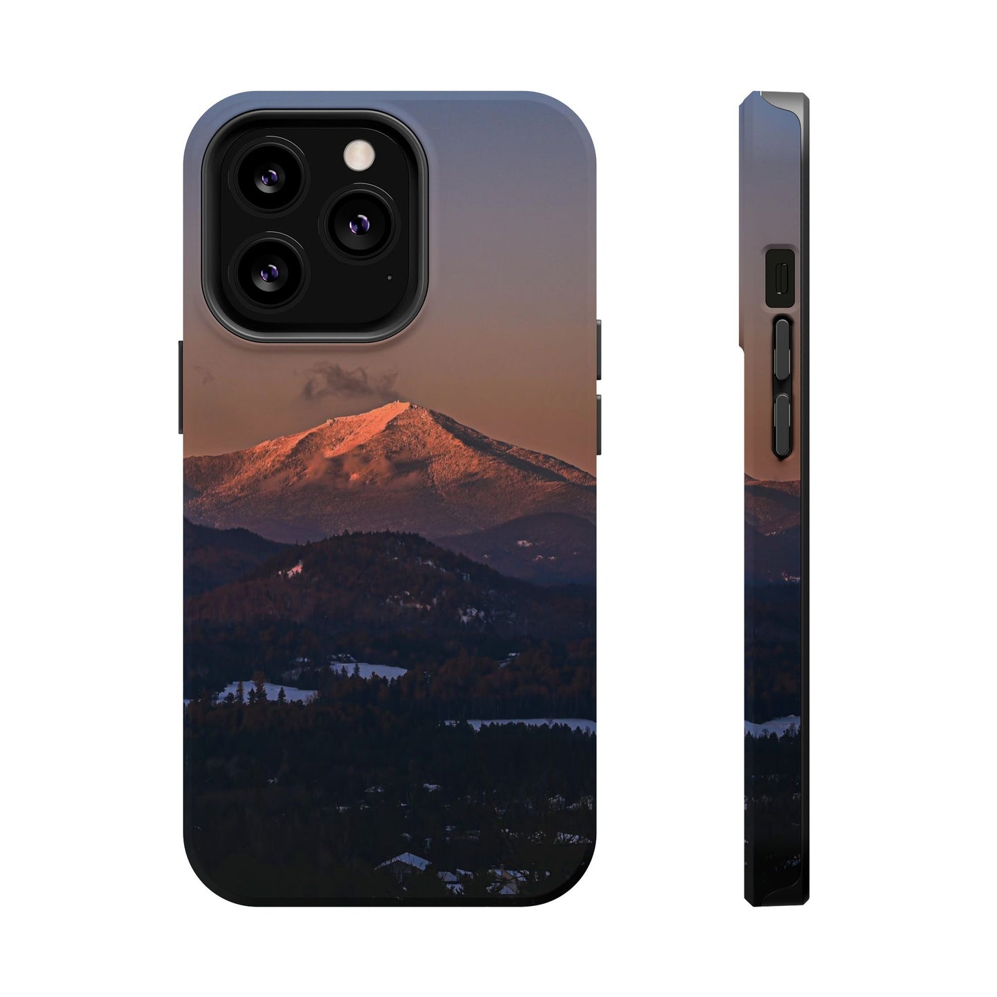 MagSafe Impact Resistant Phone Case - Sundown in a Mountain Town