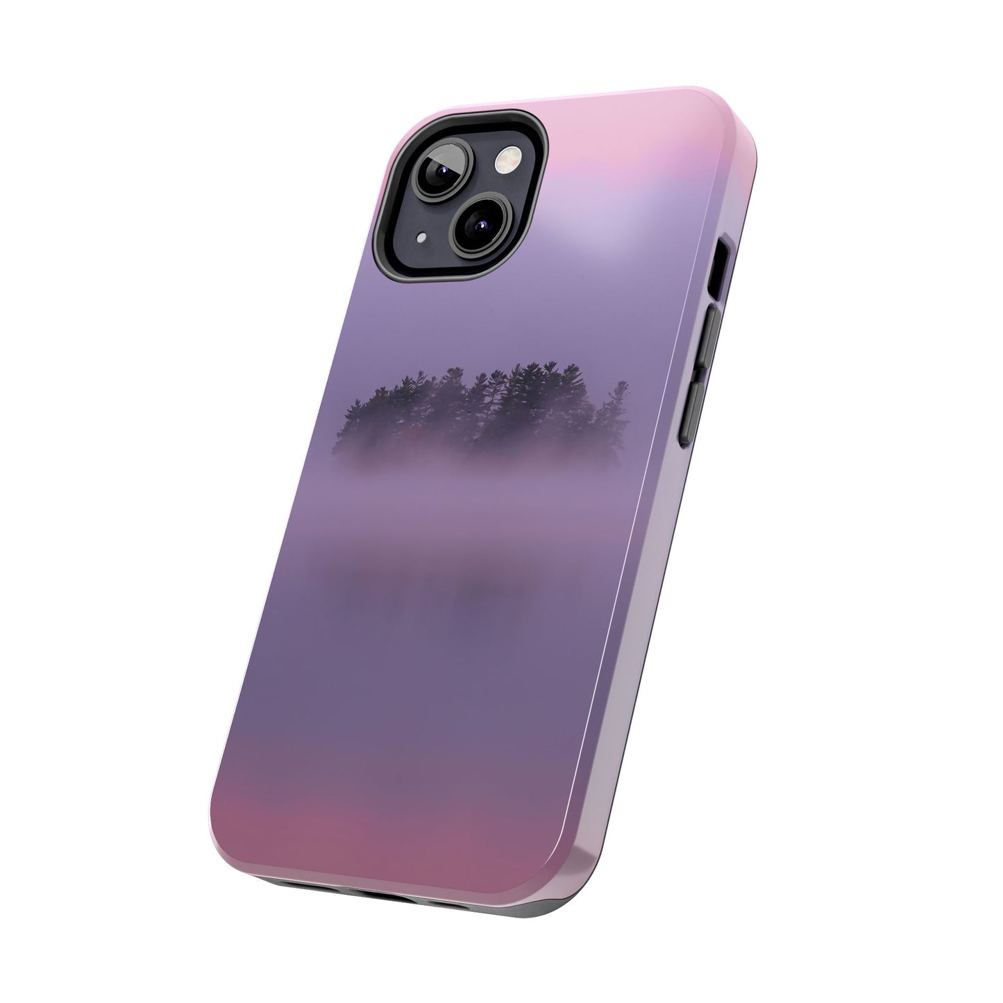 Impact Resistant Phone Case - Crisp Autumn Sunrise, Tupper Lake