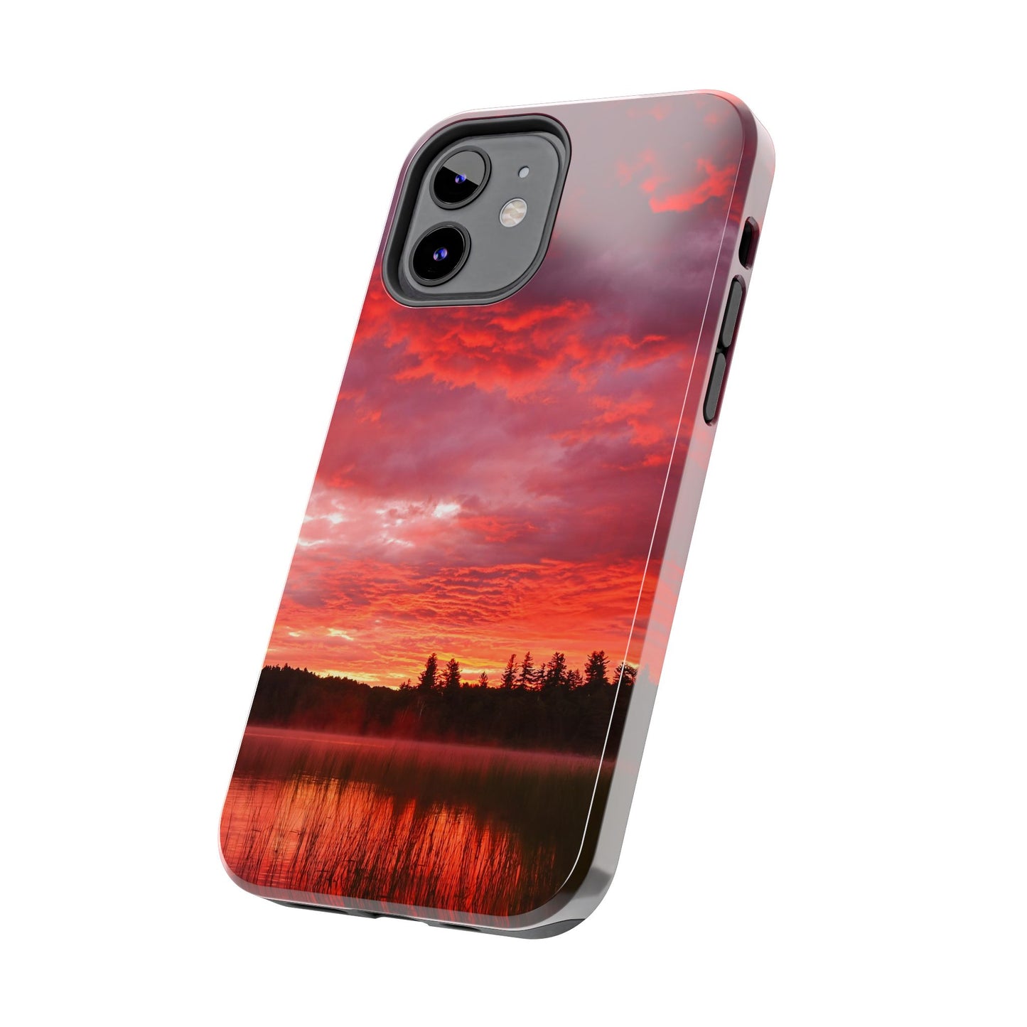 Impact Resistant Phone Case - Fire in the Sky