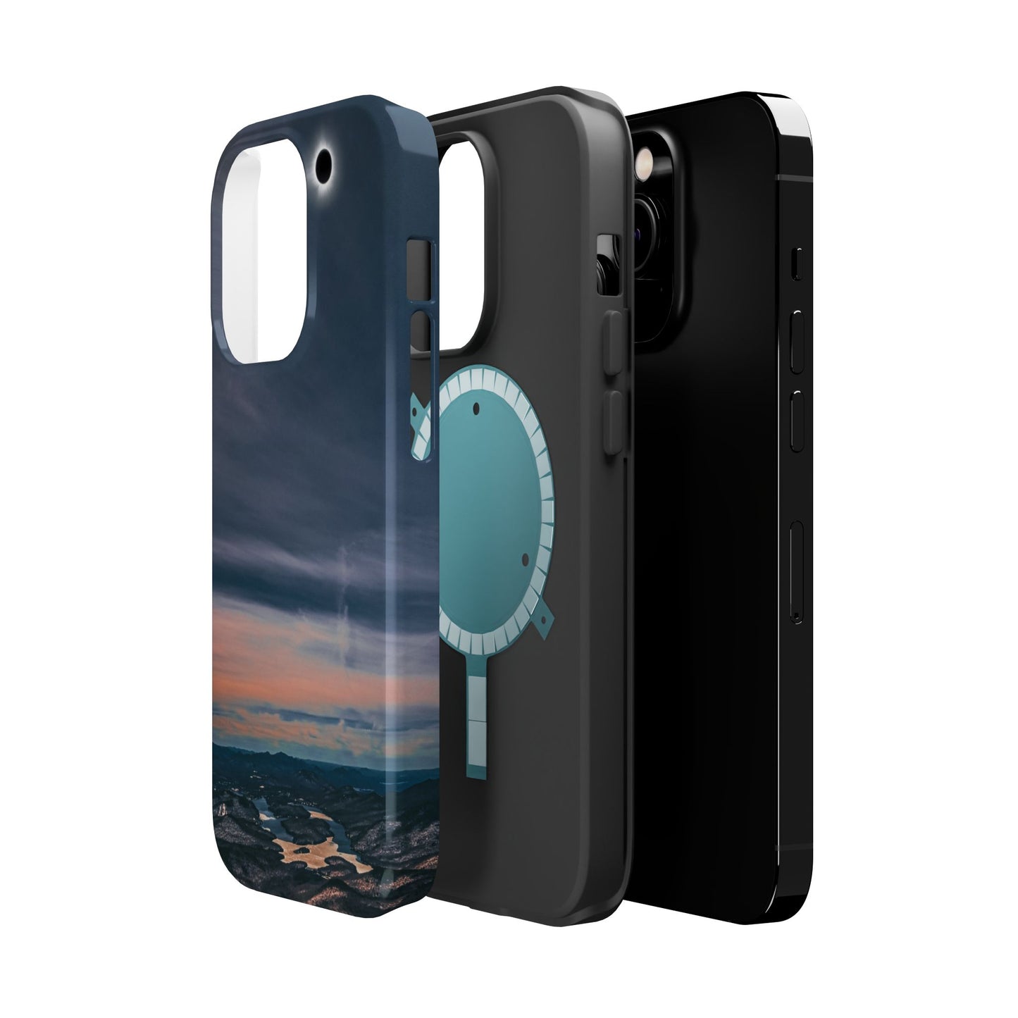 MagSafe Impact Resistant Phone Case - 2024 Solar Eclipse Totality from Whiteface Mountain