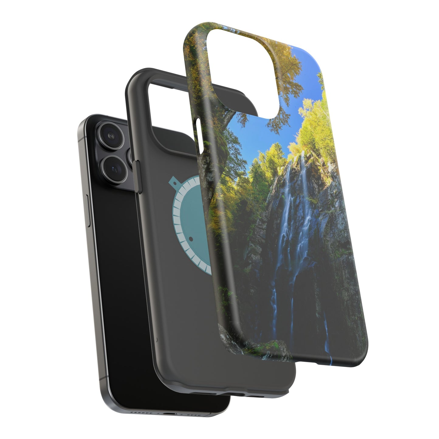 MagSafe Impact Resistant Phone Case - Rainbow Falls