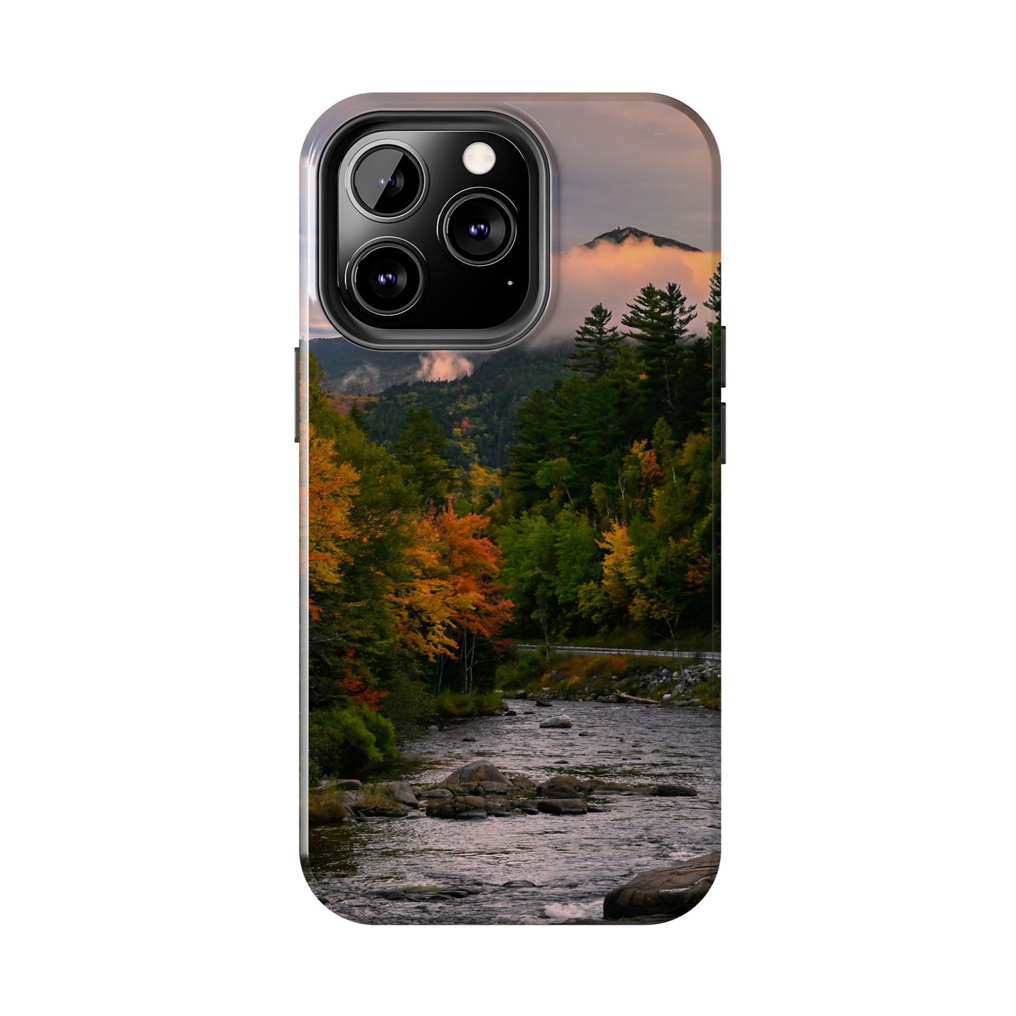 Impact Resistant Phone Case - Ausable Autumn Morning