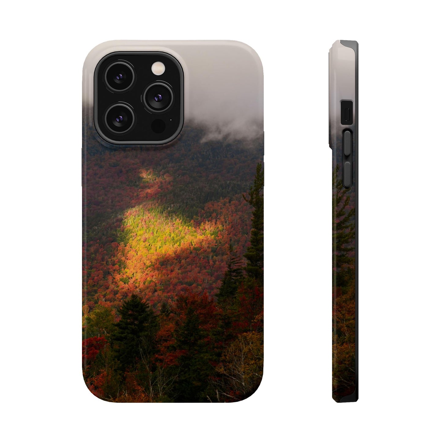 MagSafe Impact Resistant Phone Case - Adirondack Fall Fog & Foliage