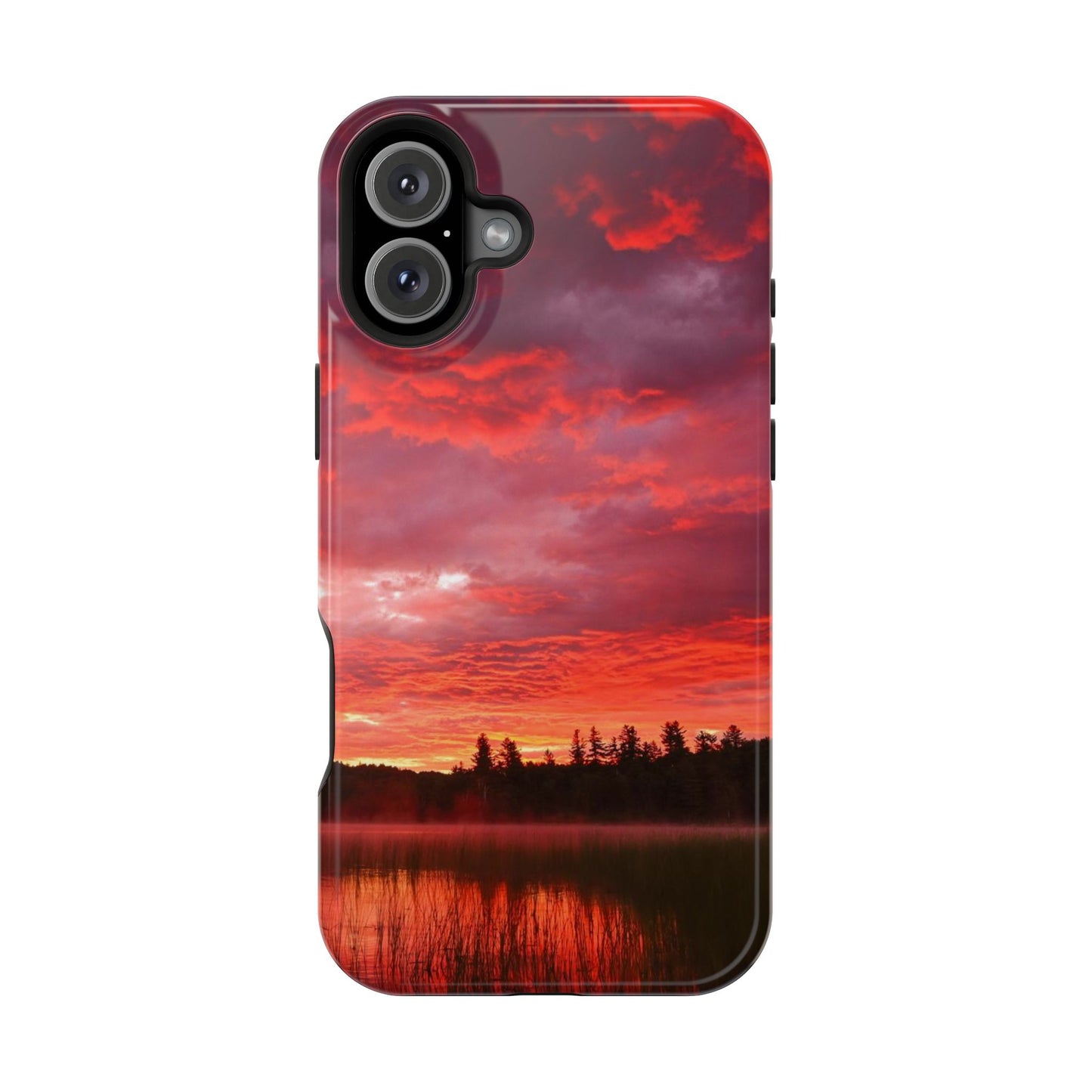 MagSafe Impact Resistant Phone Case - Fire in the Sky