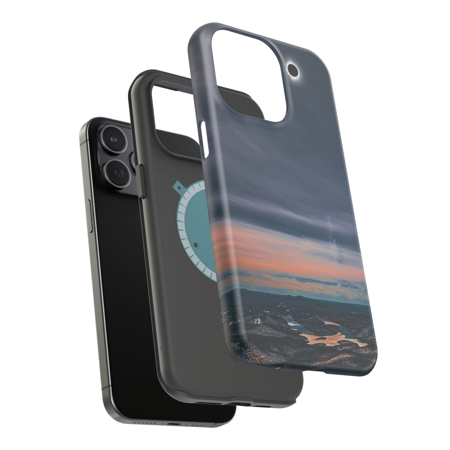 MagSafe Impact Resistant Phone Case - 2024 Solar Eclipse Totality from Whiteface Mountain