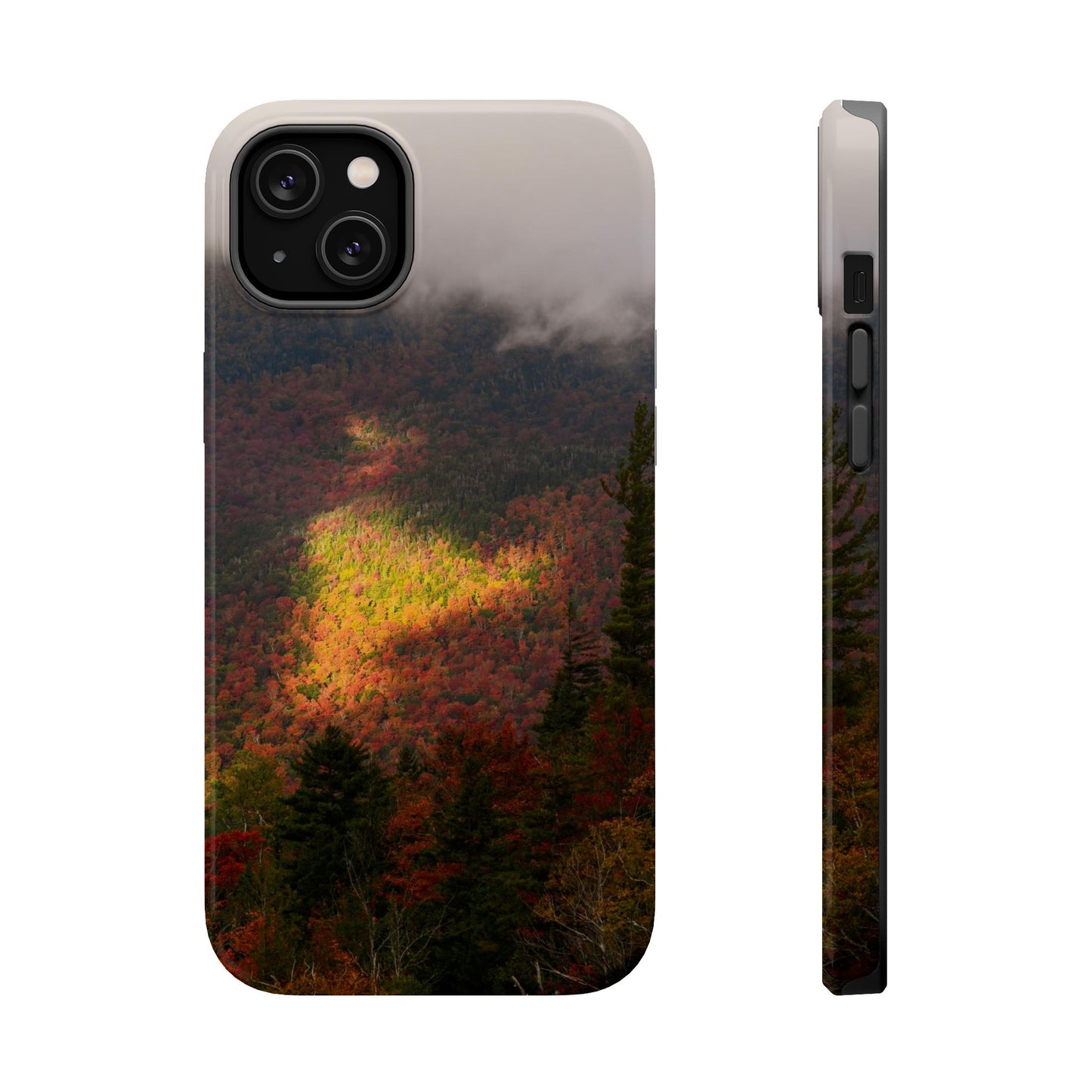 MagSafe Impact Resistant Phone Case - Adirondack Fall Fog & Foliage