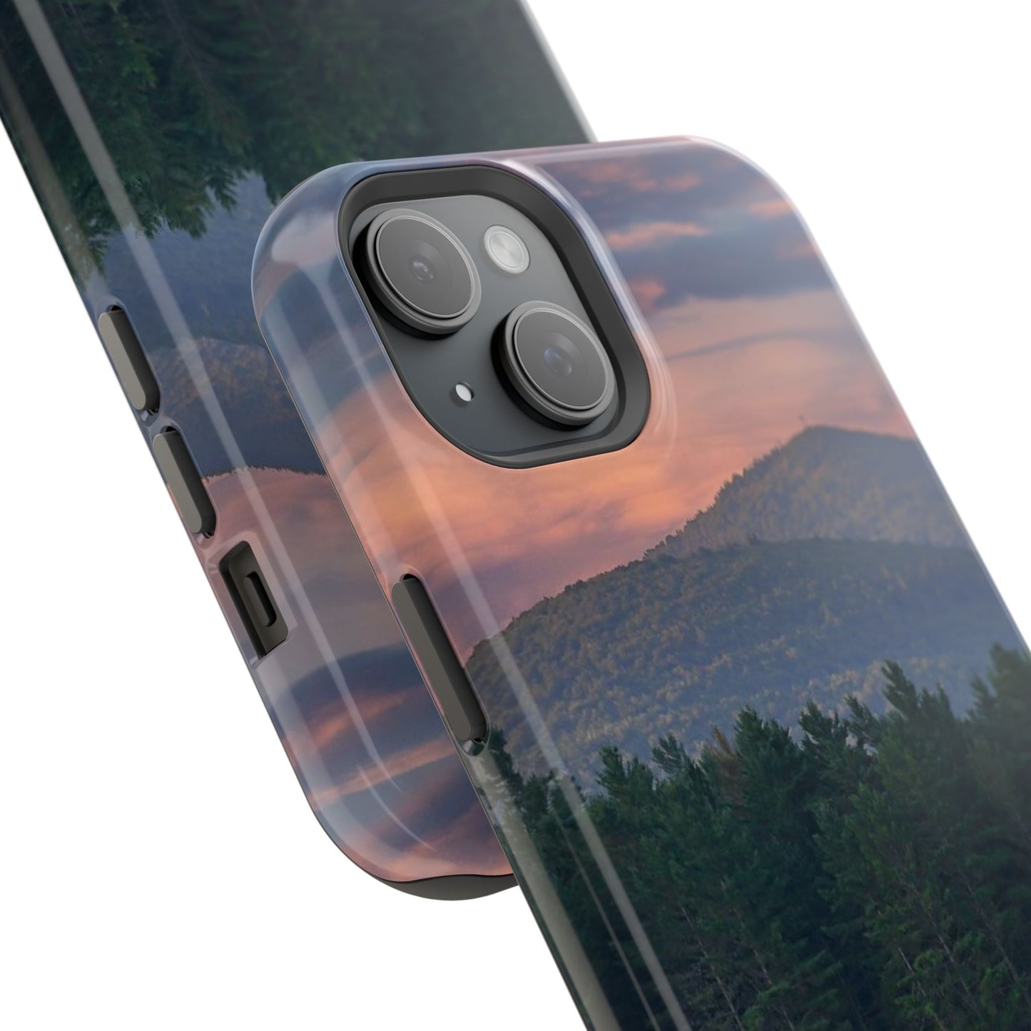 MagSafe Impact Resistant Phone Case - Loon Lake Mountain