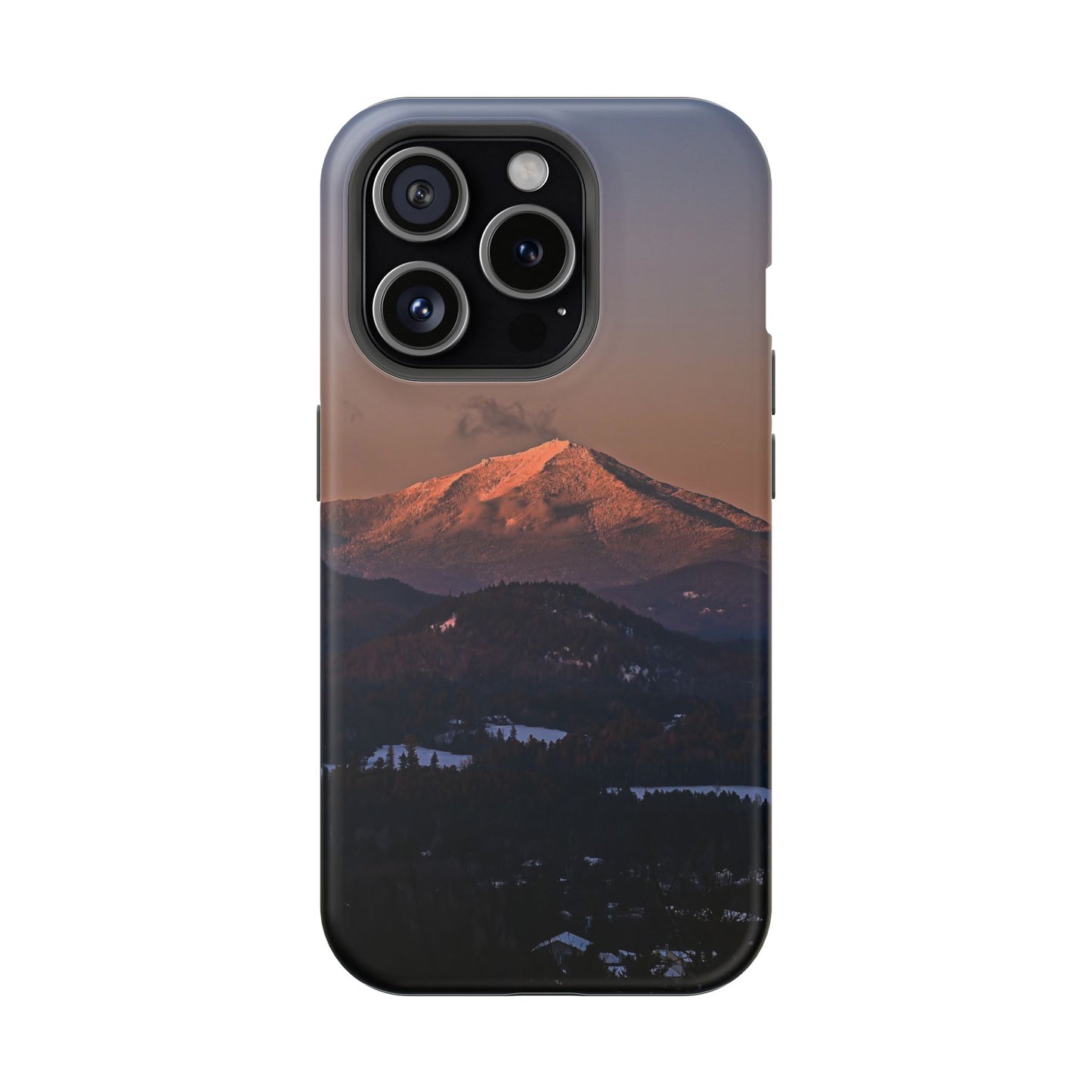 MagSafe Impact Resistant Phone Case - Sundown in a Mountain Town