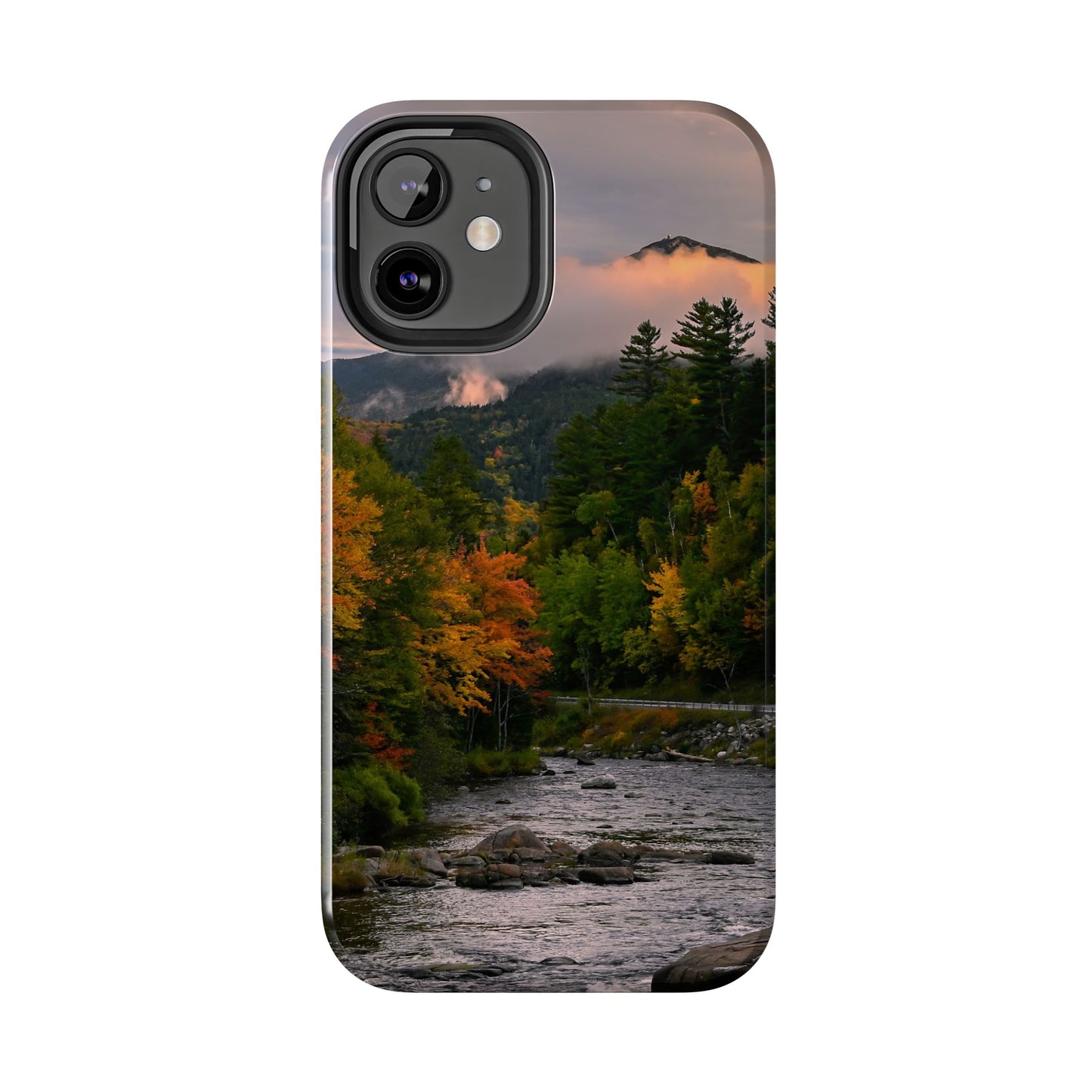 Impact Resistant Phone Case - Ausable Autumn Morning