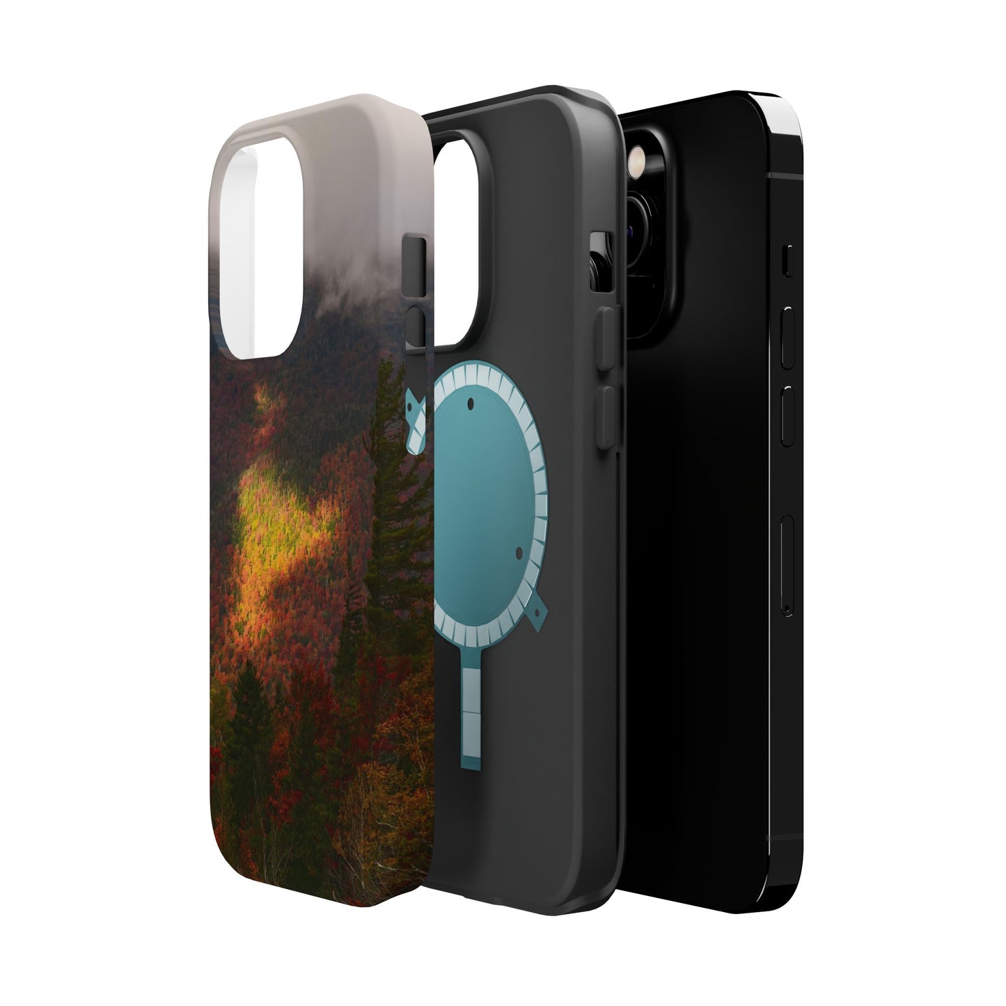 MagSafe Impact Resistant Phone Case - Adirondack Fall Fog & Foliage