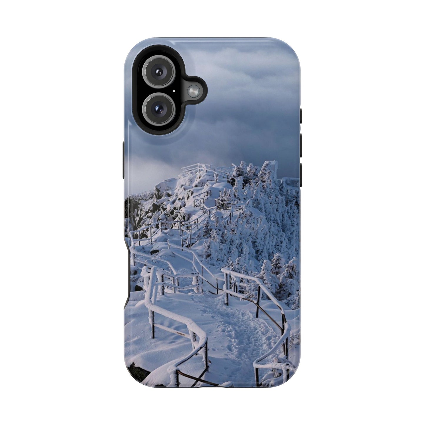 MagSafe Impact Resistant Phone Case - Whiteface Castle in the Clouds