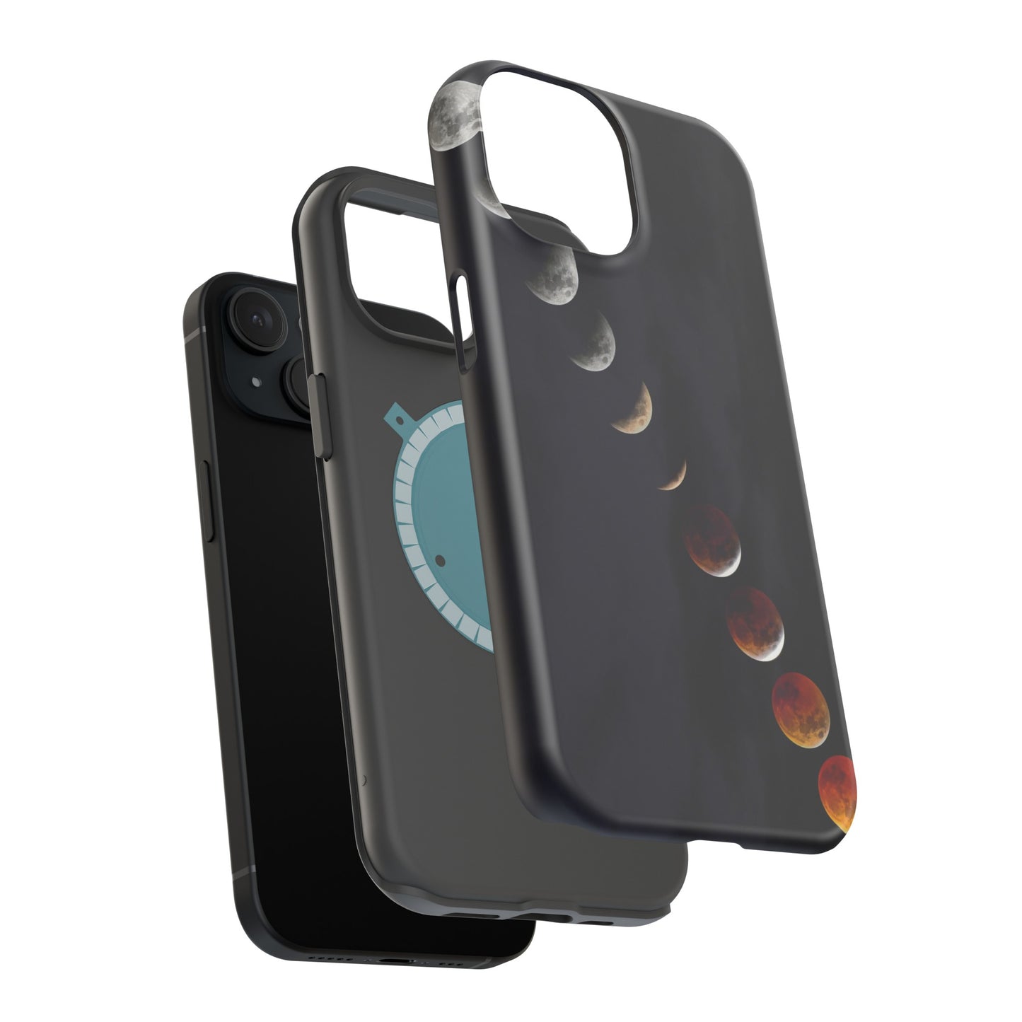 MagSafe Impact Resistant Phone Case - Lunar Eclipse Timelapse