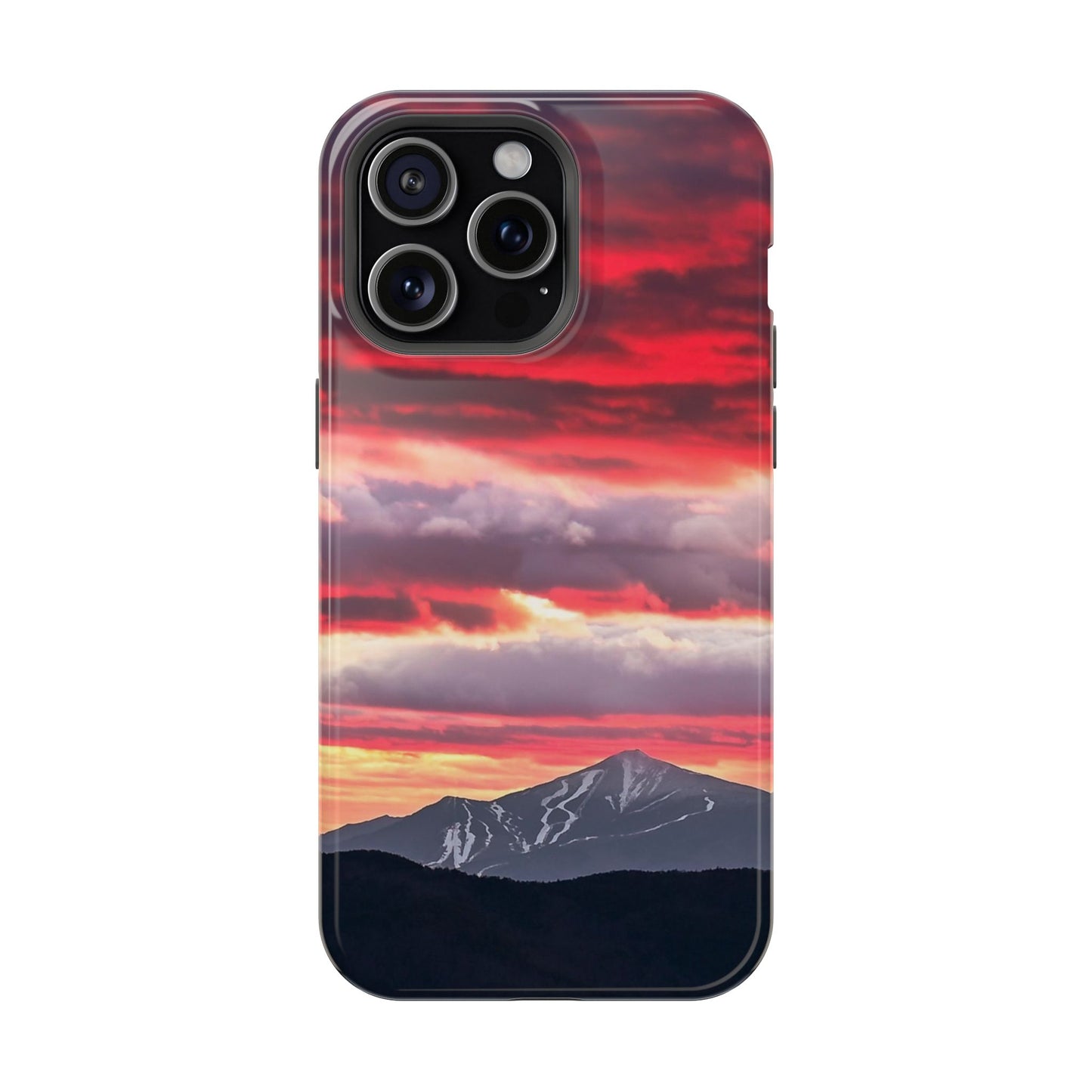 MagSafe Impact Resistant Phone Case - Whiteface Mt. Sunset