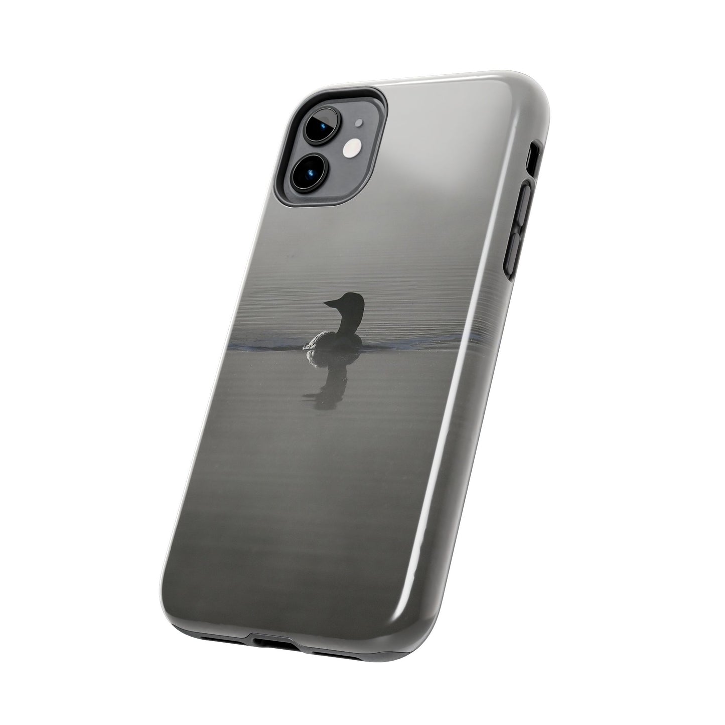 Impact Resistant Phone Case - Loon in the Mist