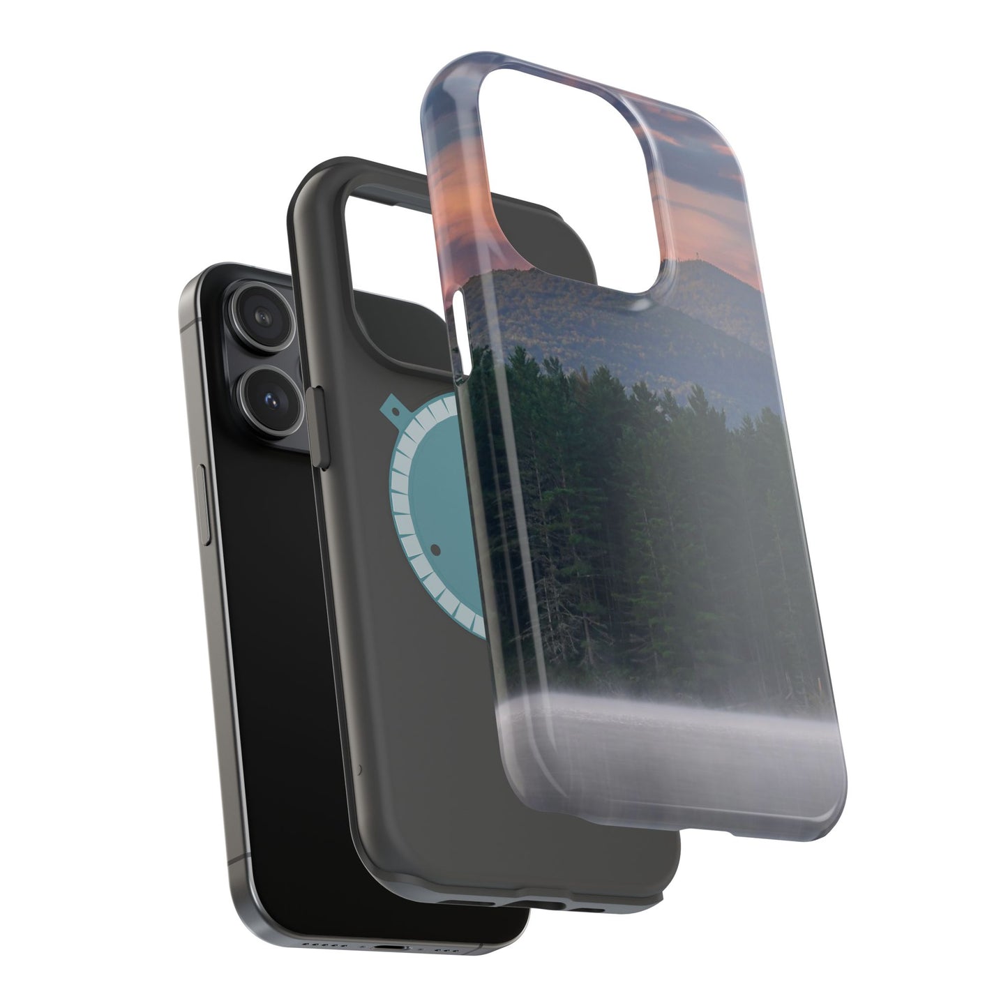 MagSafe Impact Resistant Phone Case - Loon Lake Mountain